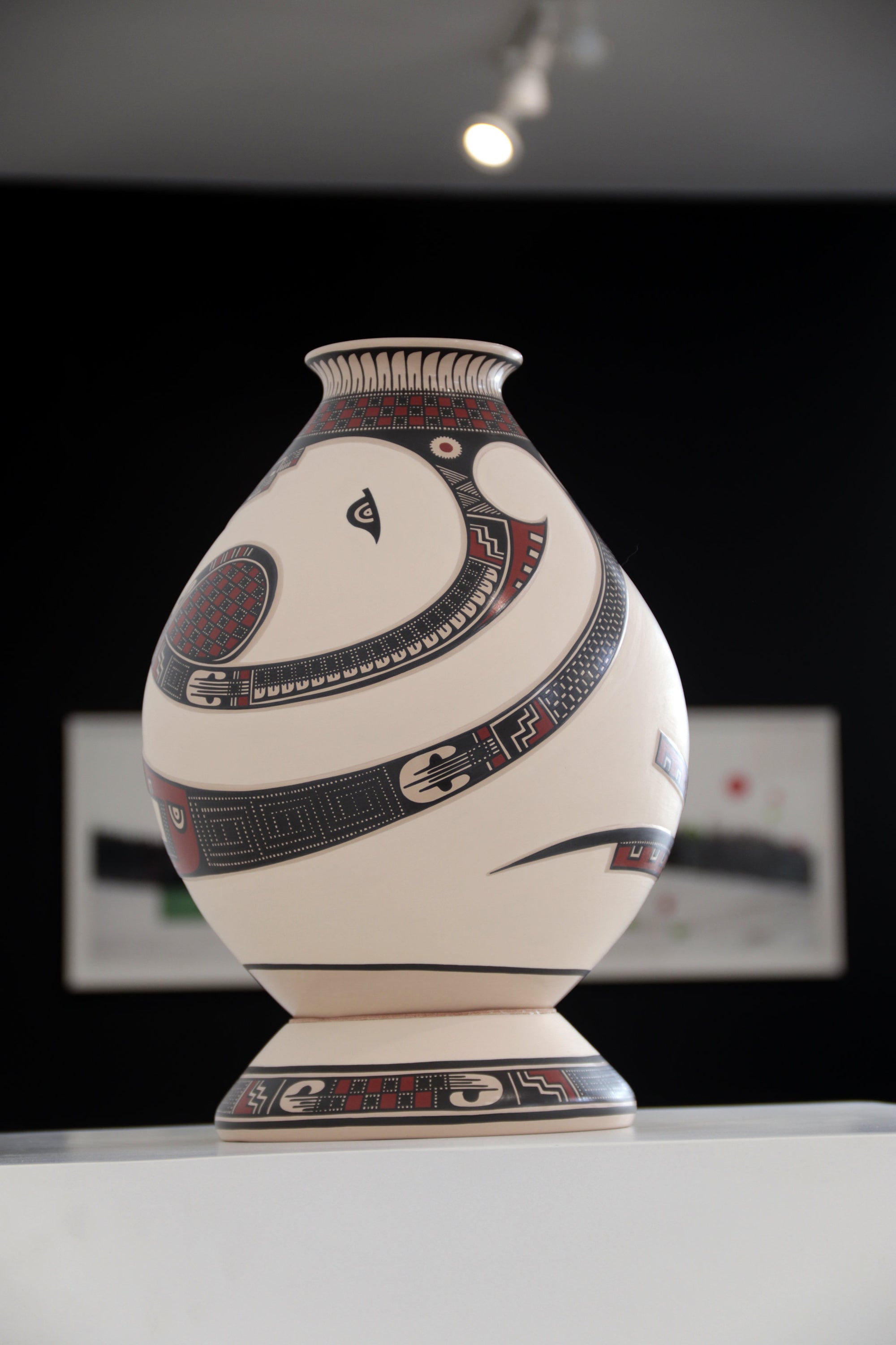 Ceramica de Mata Ortiz - Canto de Arena y Serpiente