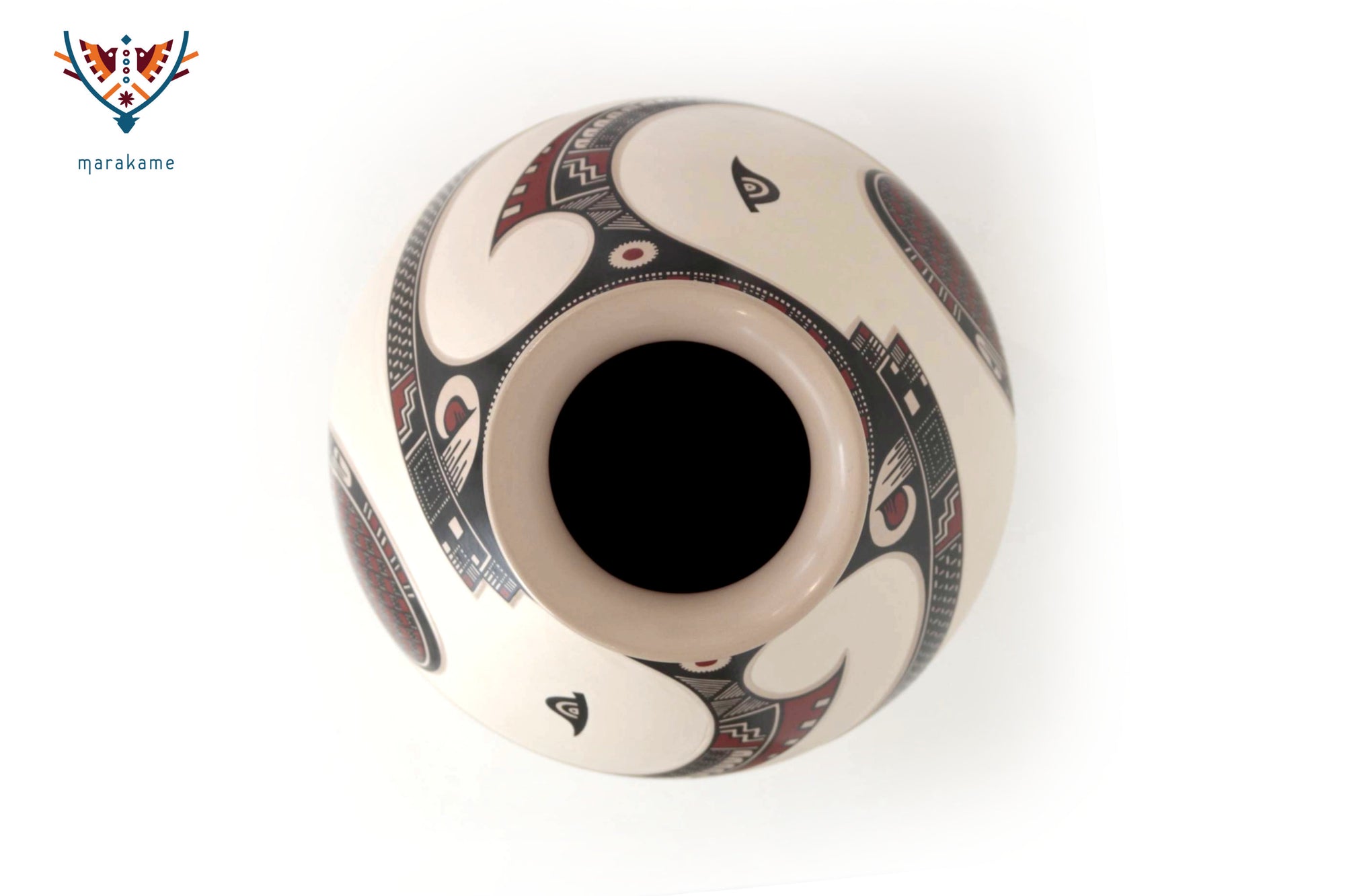 Ceramica de Mata Ortiz - Canto de Arena y Serpiente
