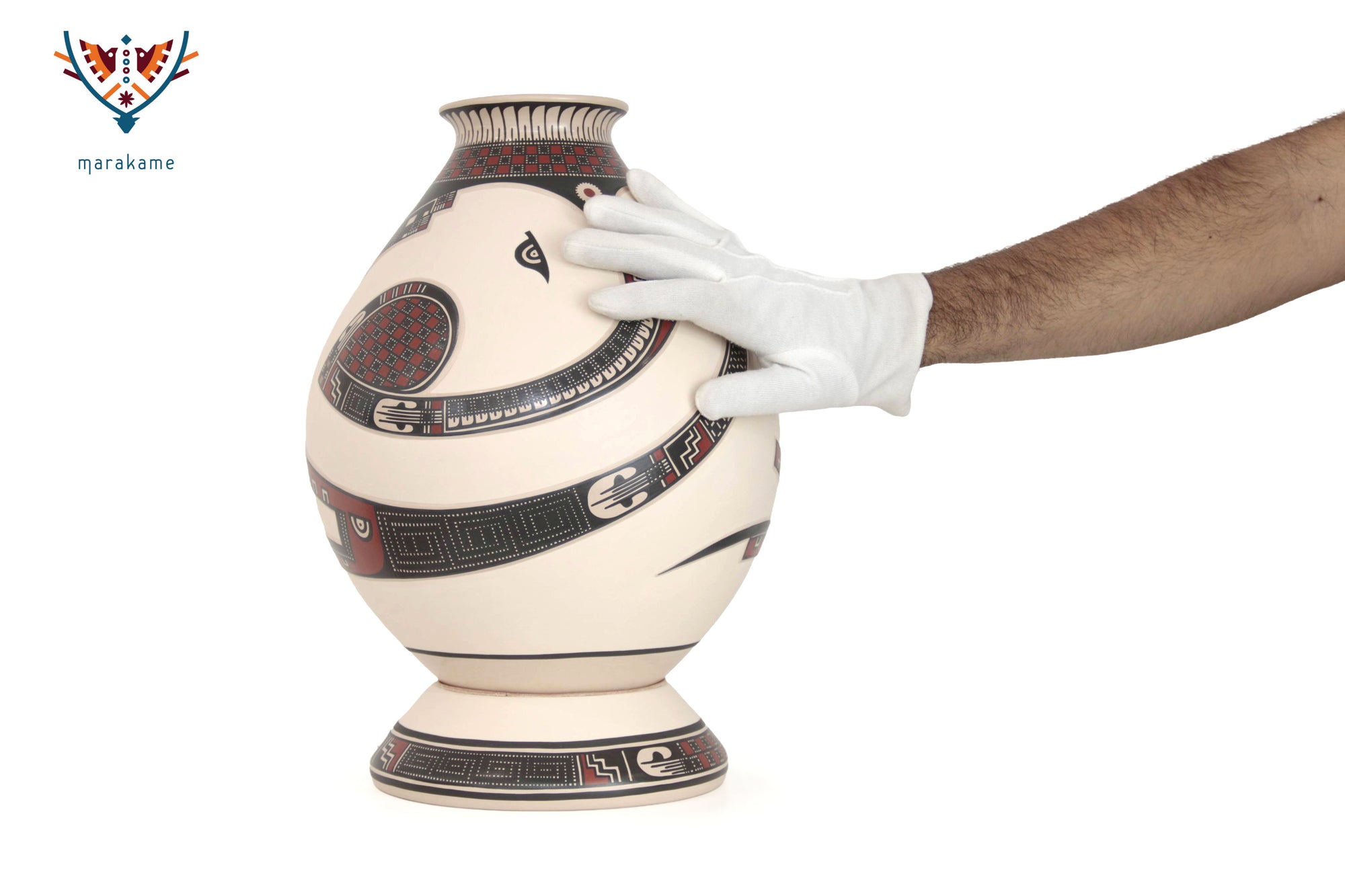 Ceramica de Mata Ortiz - Canto de Arena y Serpiente