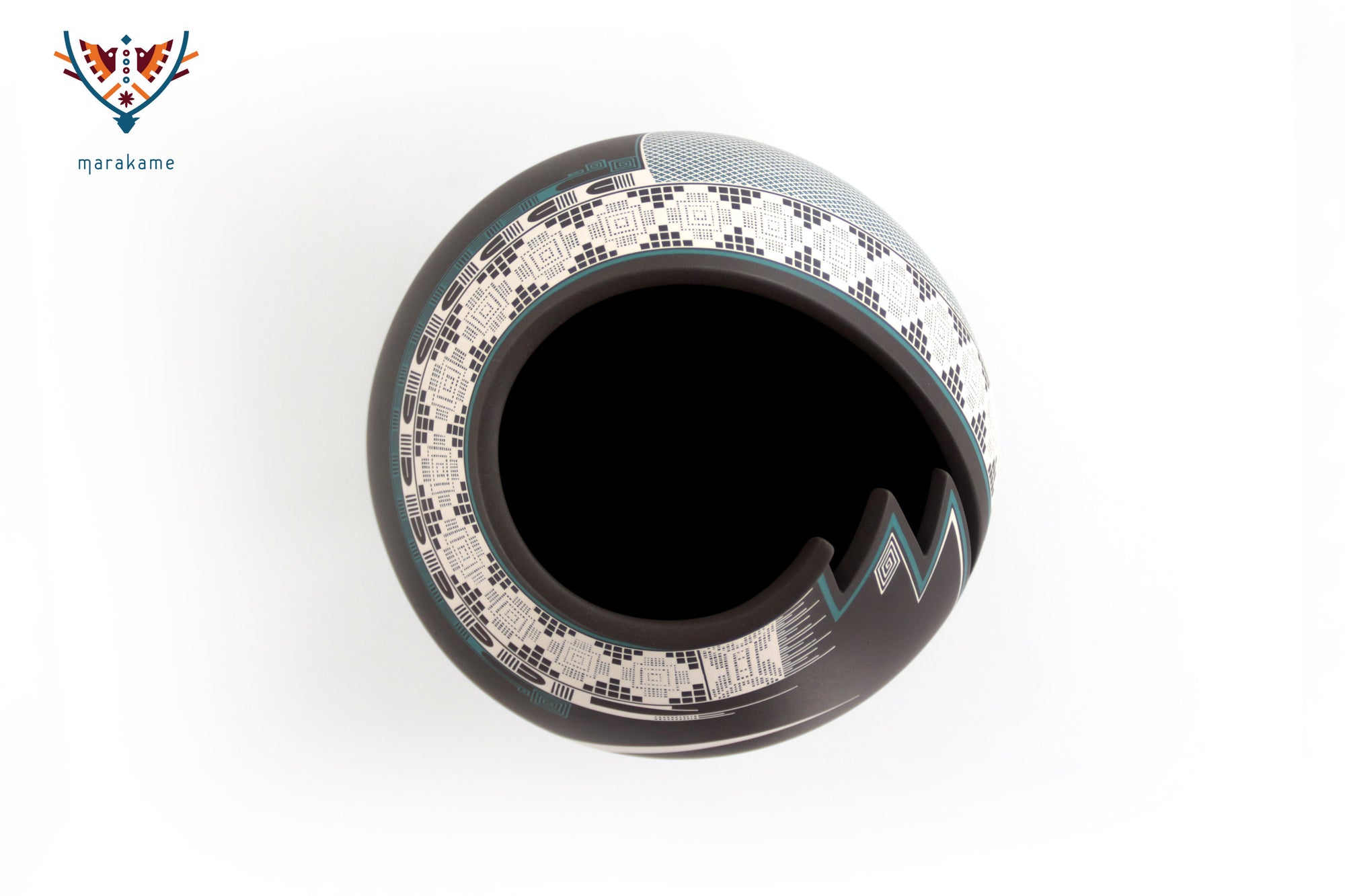 Cerámica de Mata Ortiz - Geometría sobre marrones