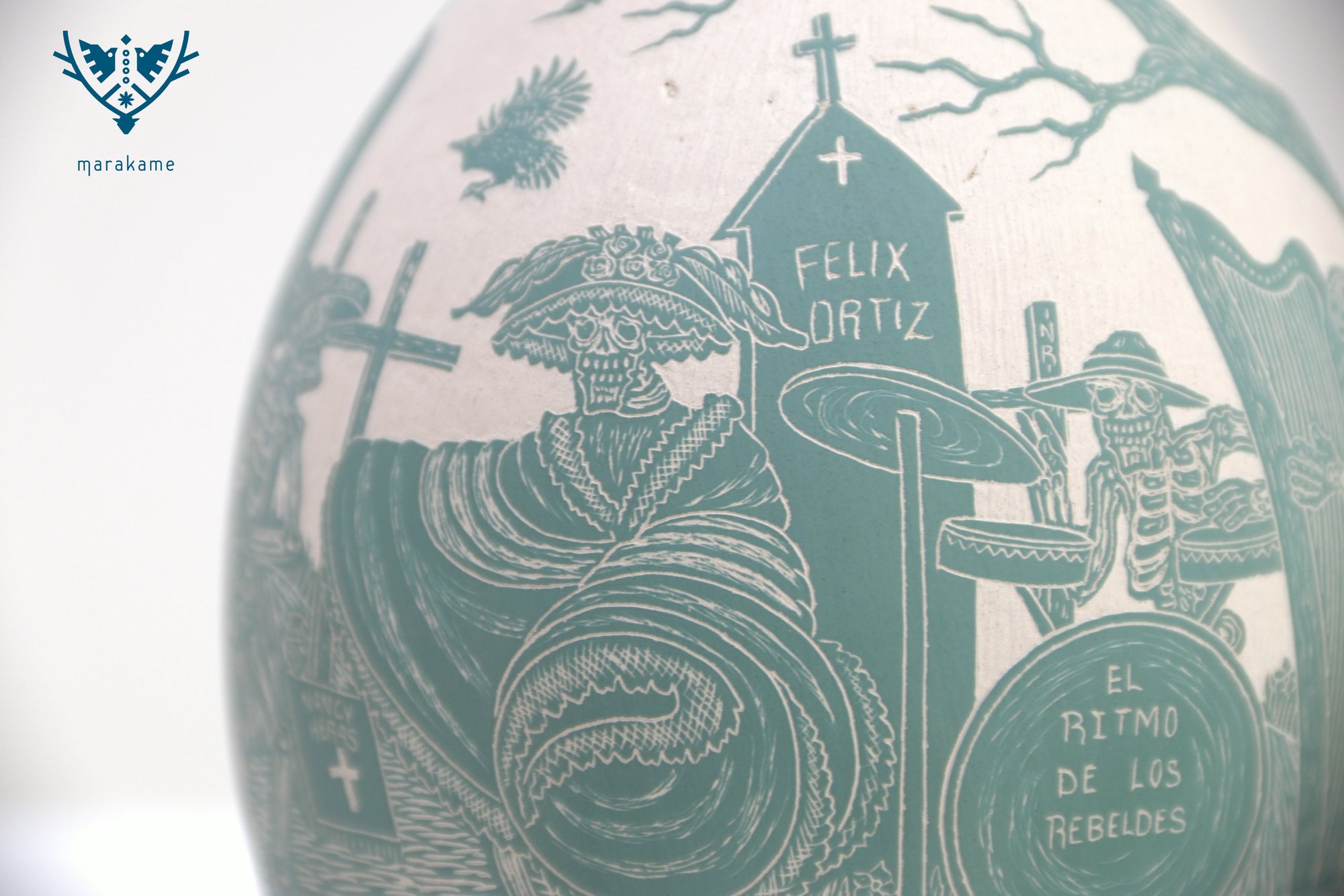 Cerámica de Mata Ortiz - Mañana con los muertos