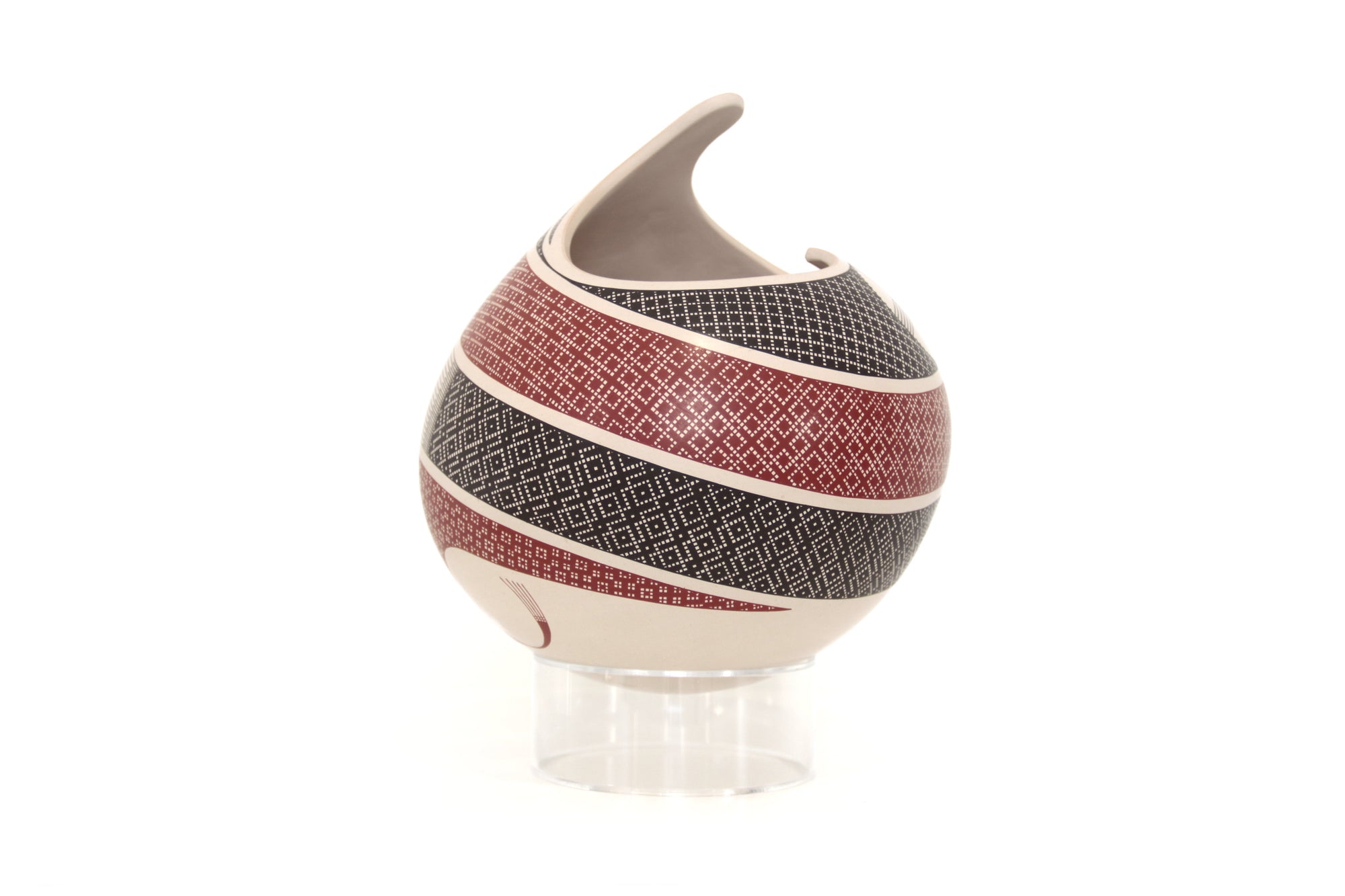 Cerámica de Mata Ortiz - Espiral de la Tierra Antigua