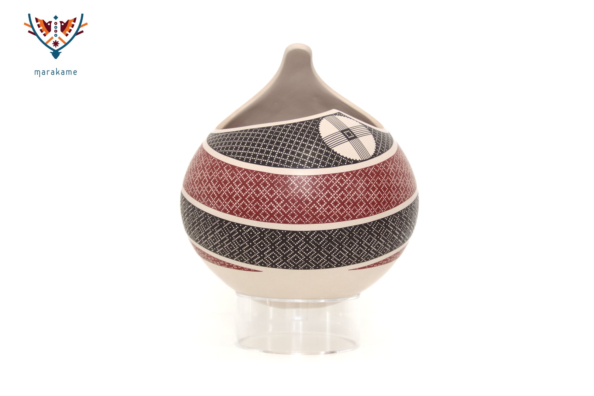 Cerámica de Mata Ortiz - Espiral de la Tierra Antigua