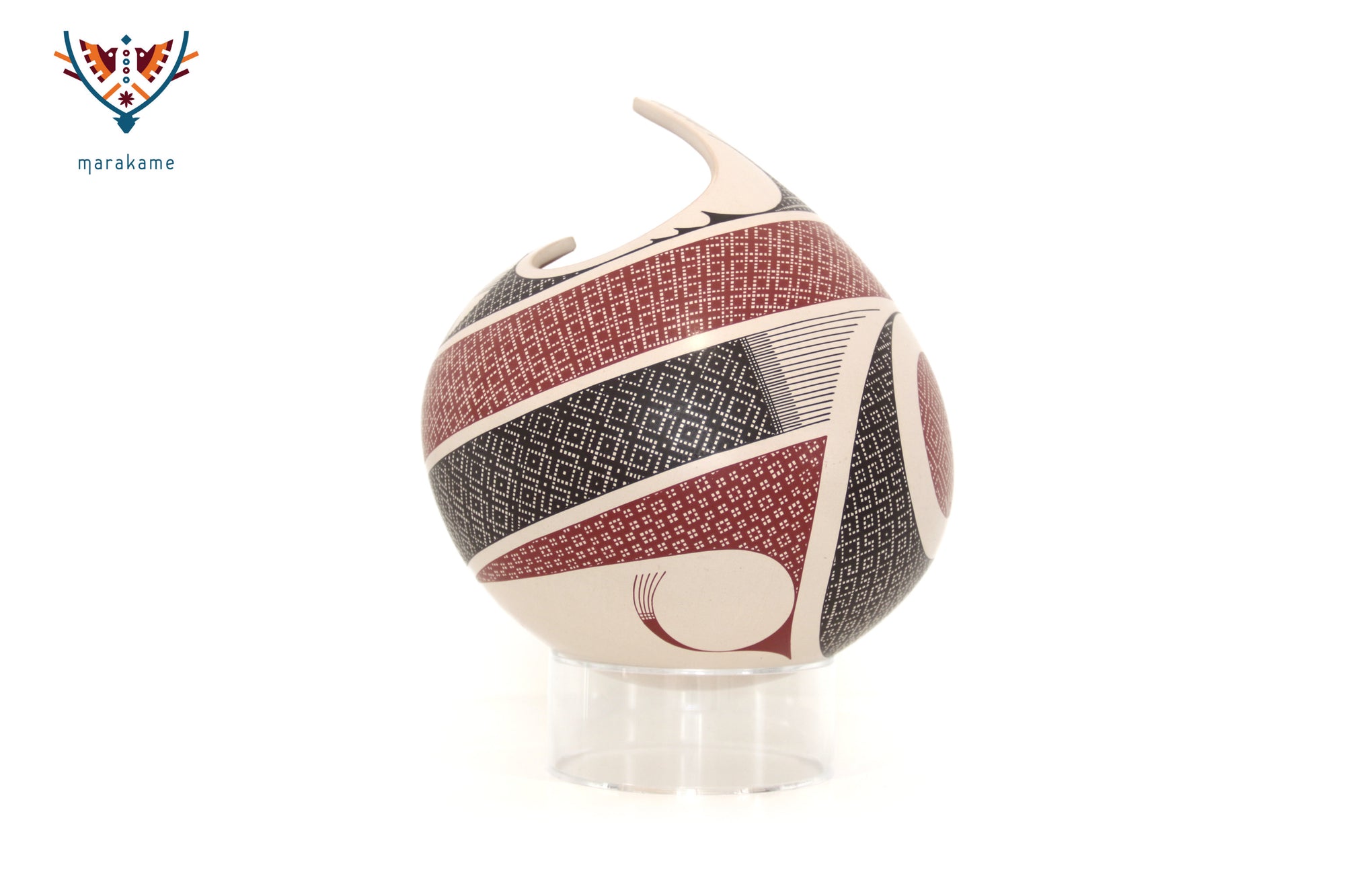 Cerámica de Mata Ortiz - Espiral de la Tierra Antigua