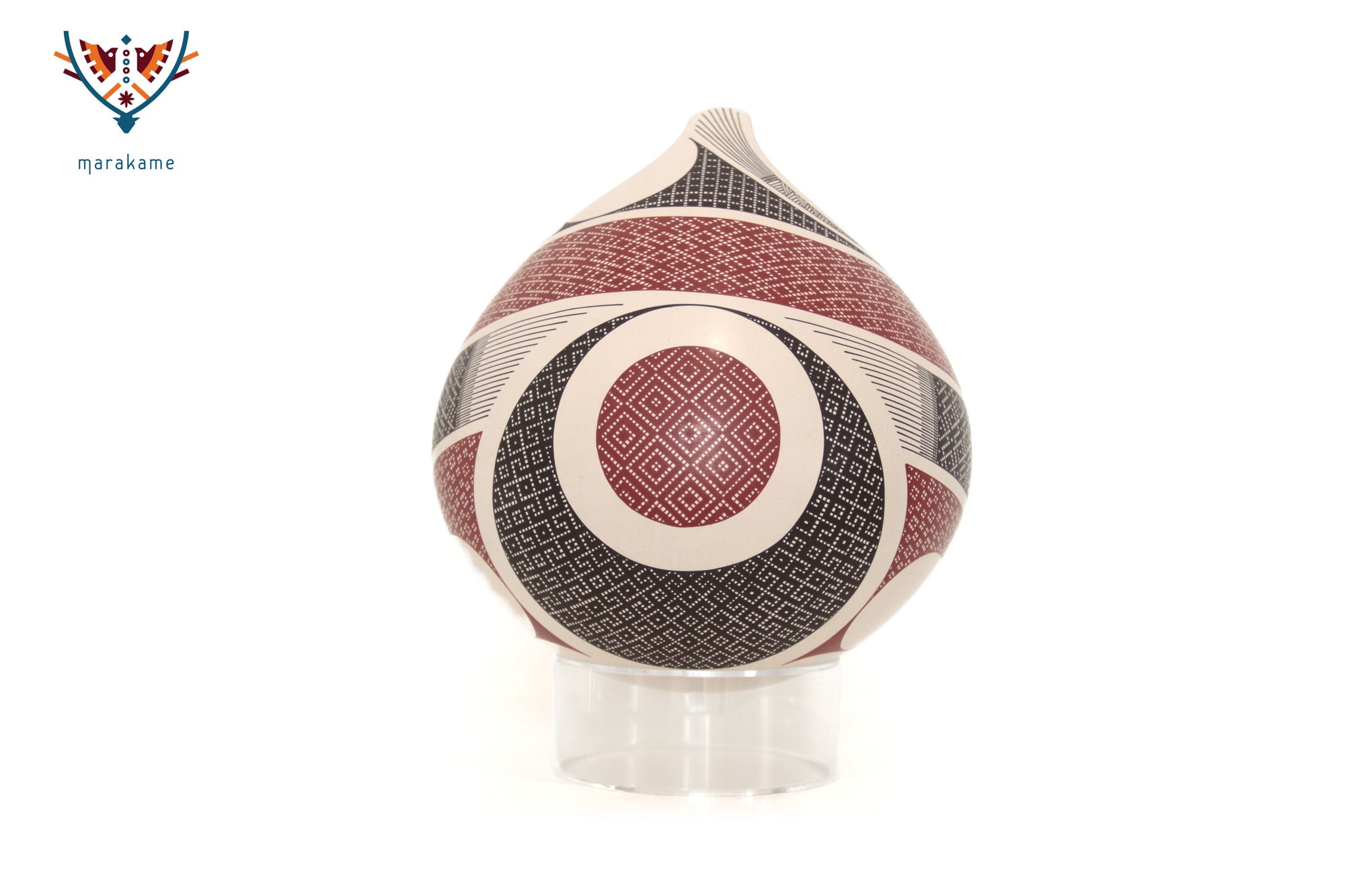 Cerámica de Mata Ortiz - Espiral de la Tierra Antigua