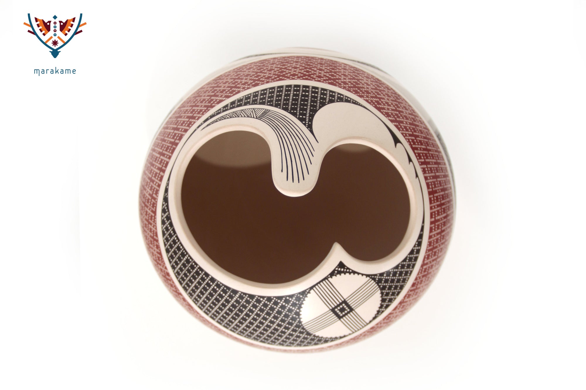 Cerámica de Mata Ortiz - Espiral de la Tierra Antigua