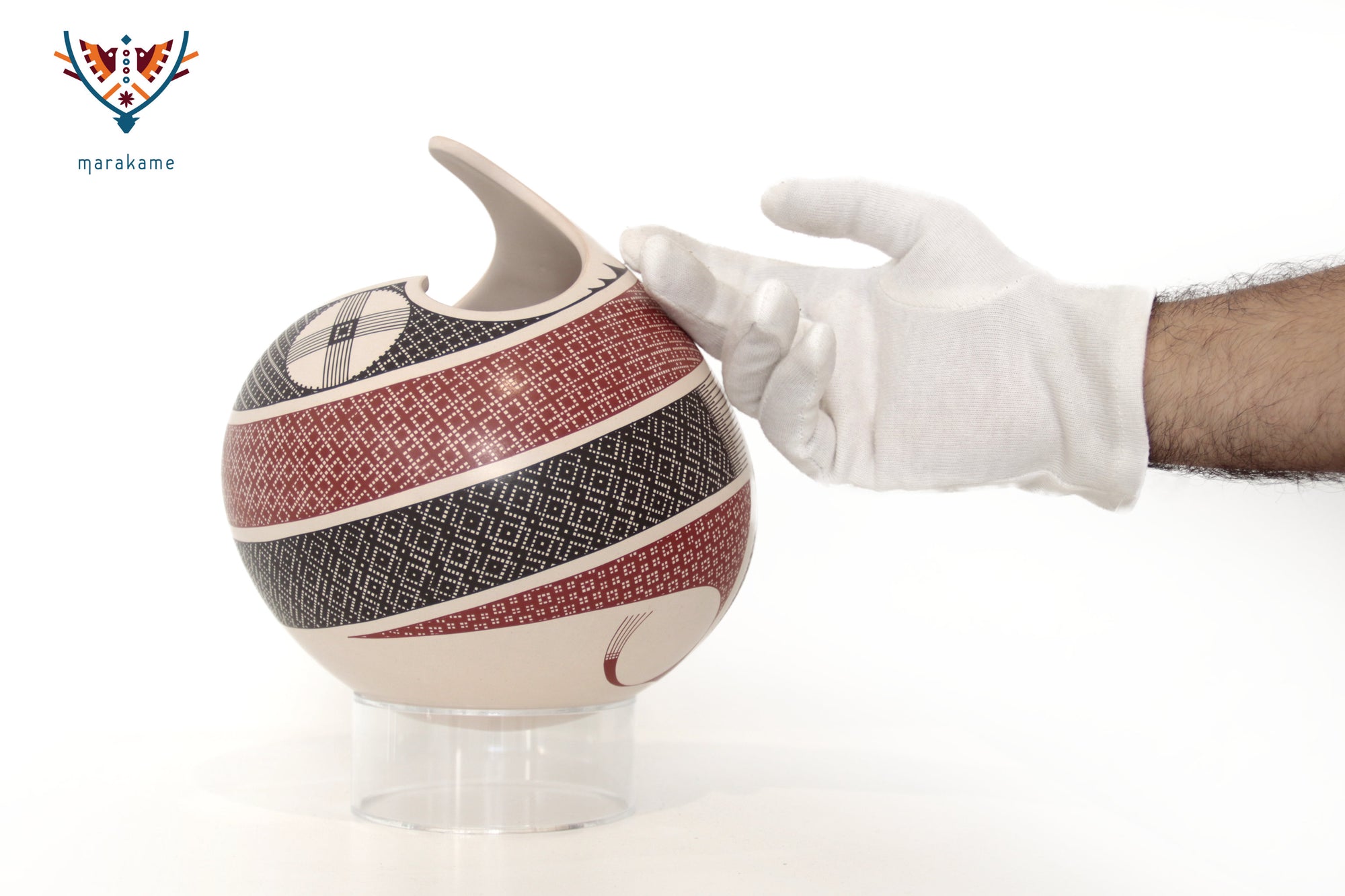 Cerámica de Mata Ortiz - Espiral de la Tierra Antigua