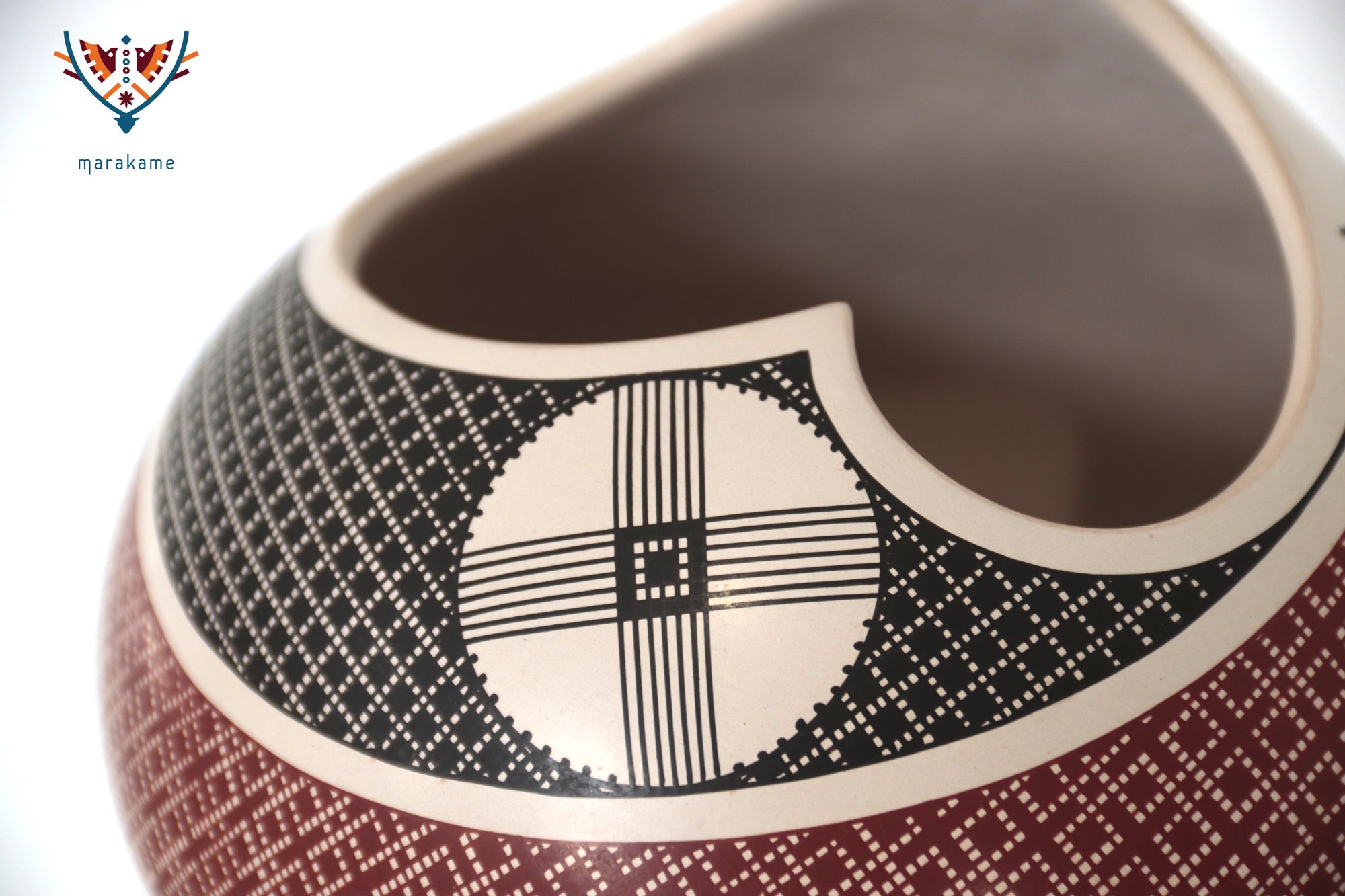 Cerámica de Mata Ortiz - Espiral de la Tierra Antigua