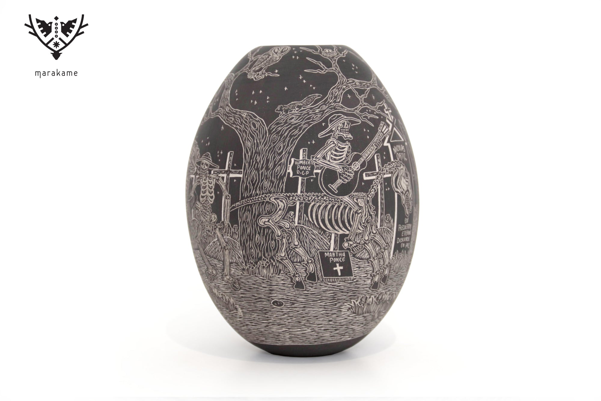 Cerámica de Mata Ortiz - Nocturno de la Memoria - Día de muertos