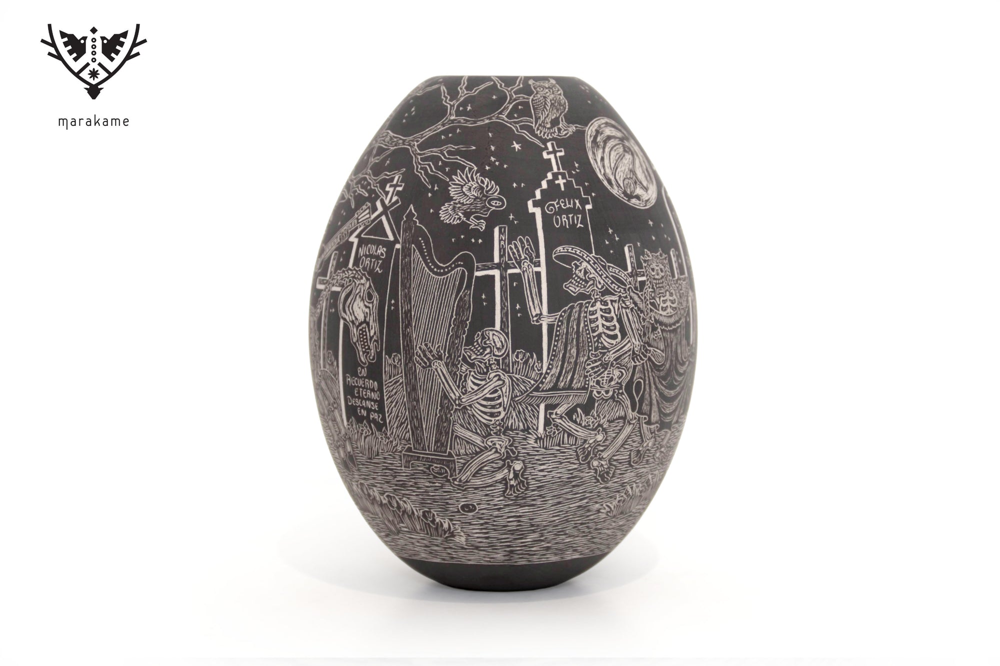 Cerámica de Mata Ortiz - Nocturno de la Memoria - Día de muertos