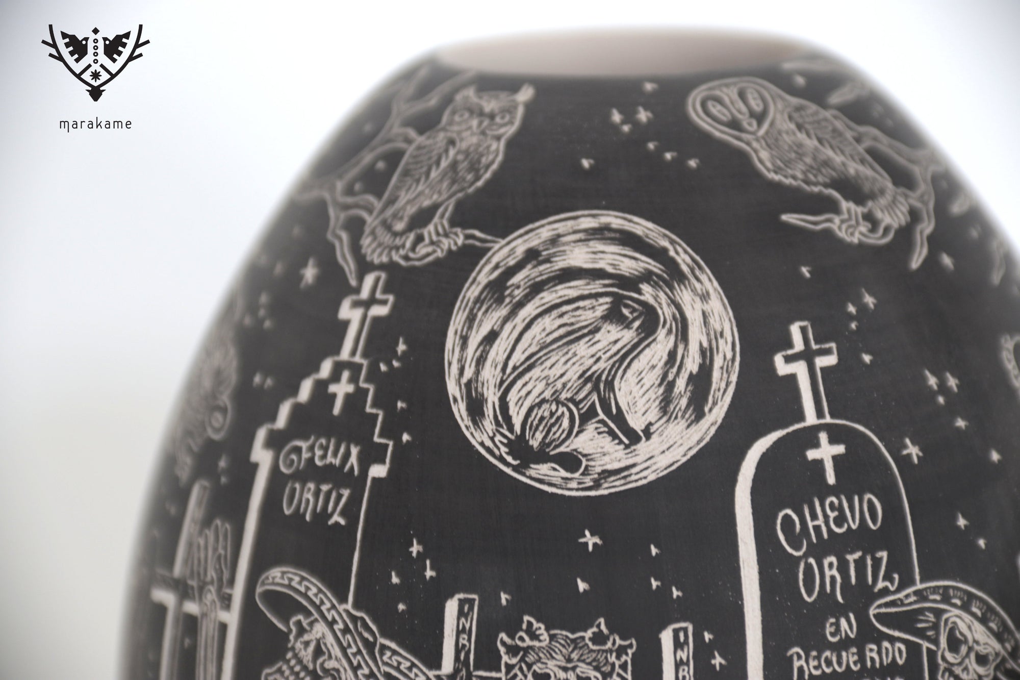 Cerámica de Mata Ortiz - Nocturno de la Memoria - Día de muertos