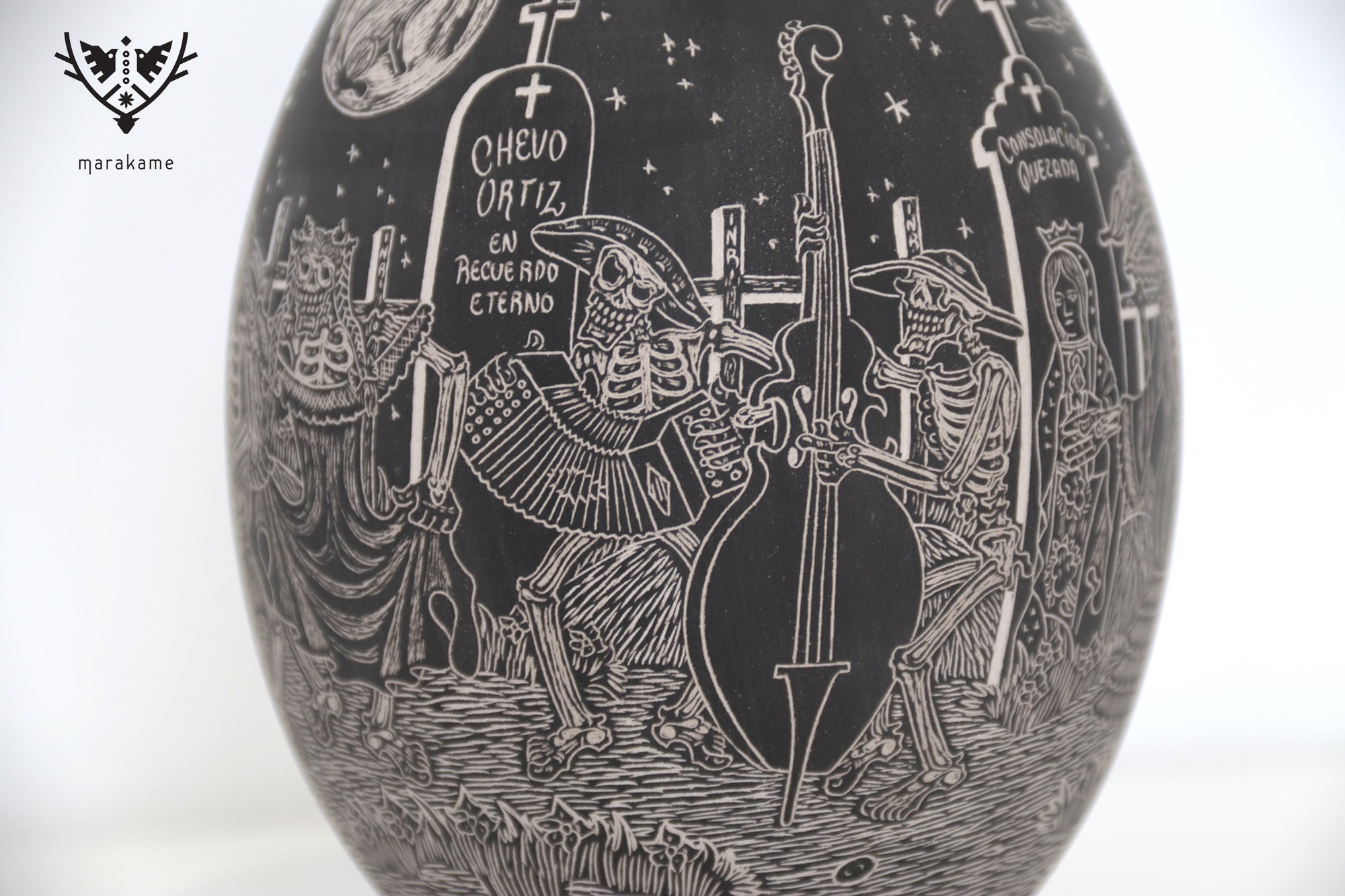 Cerámica de Mata Ortiz - Nocturno de la Memoria - Día de muertos