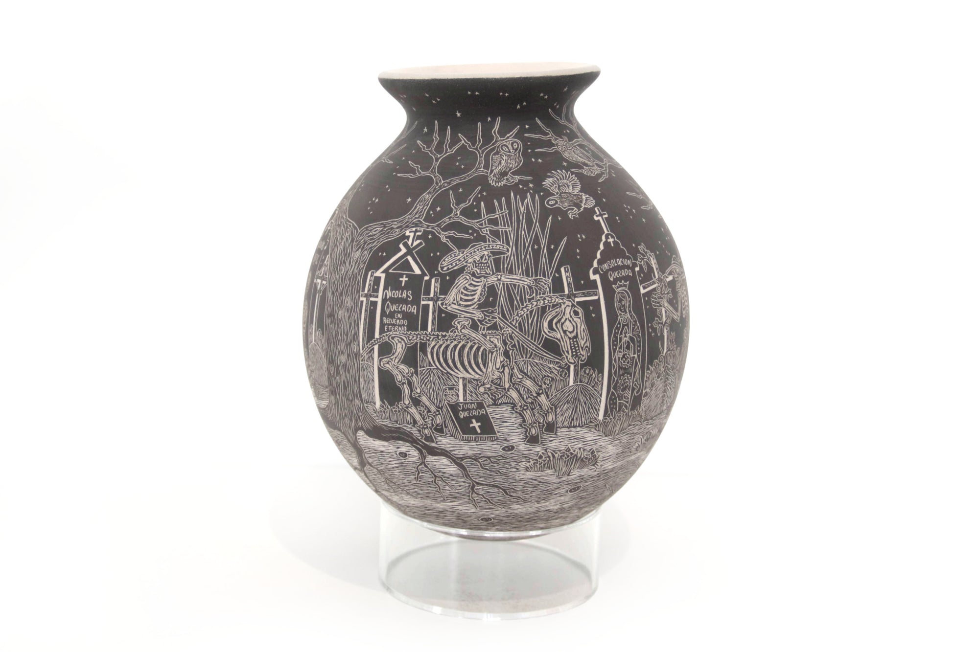 Cerámica de Mata Ortiz - Cabalgata del Último Viaje - Día de muertos