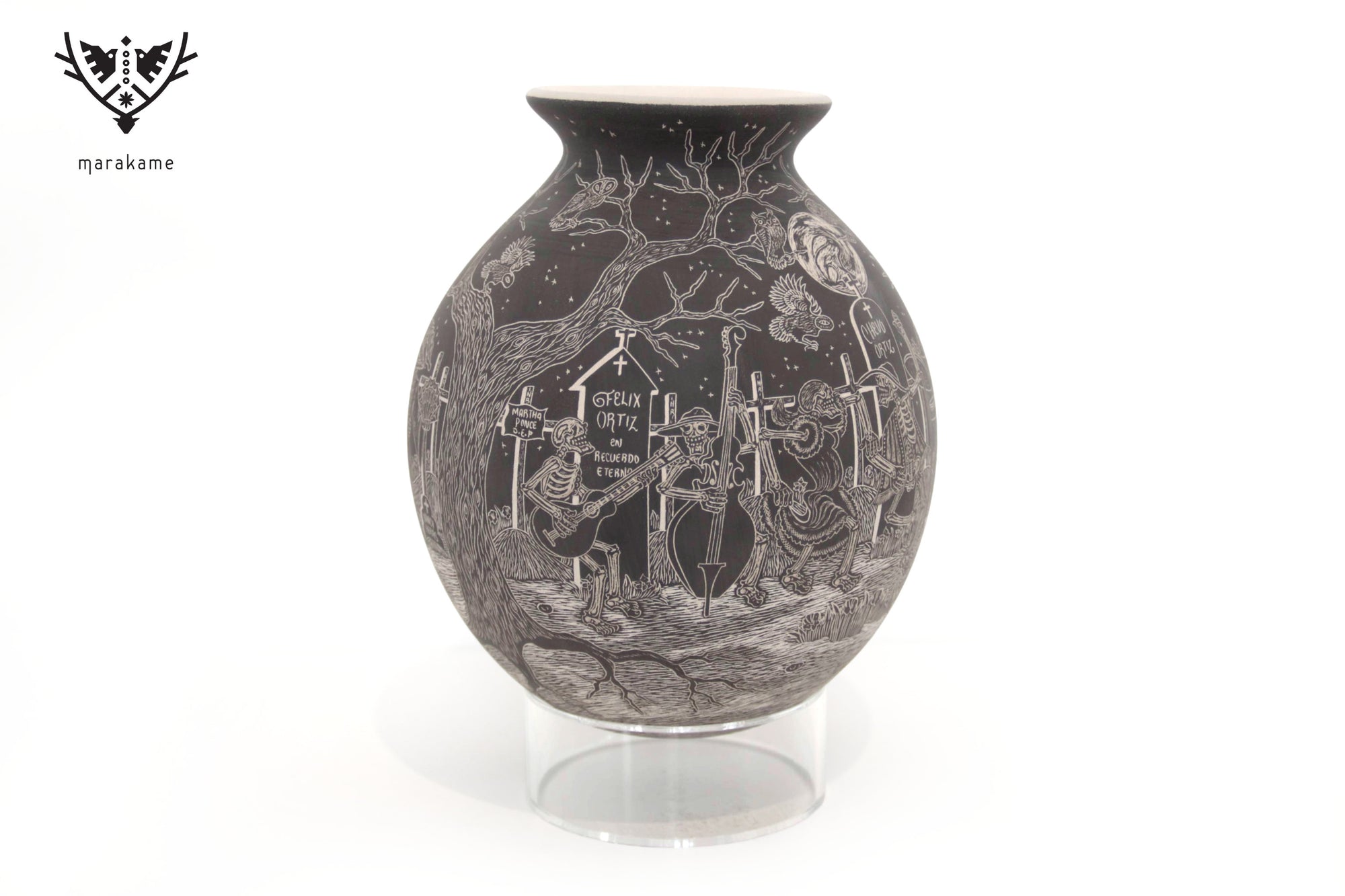 Cerámica de Mata Ortiz - Cabalgata del Último Viaje - Día de muertos