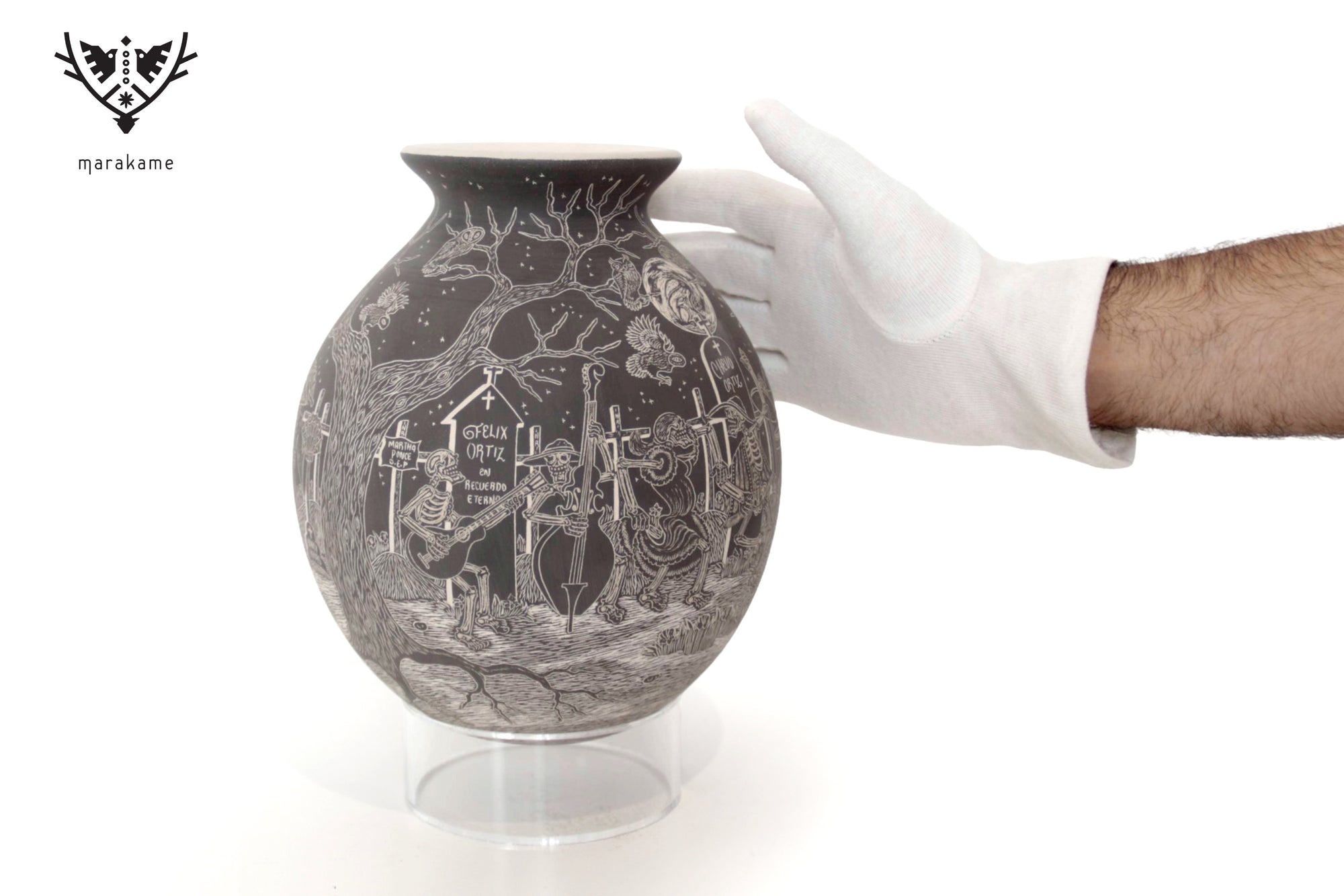 Cerámica de Mata Ortiz - Cabalgata del Último Viaje - Día de muertos