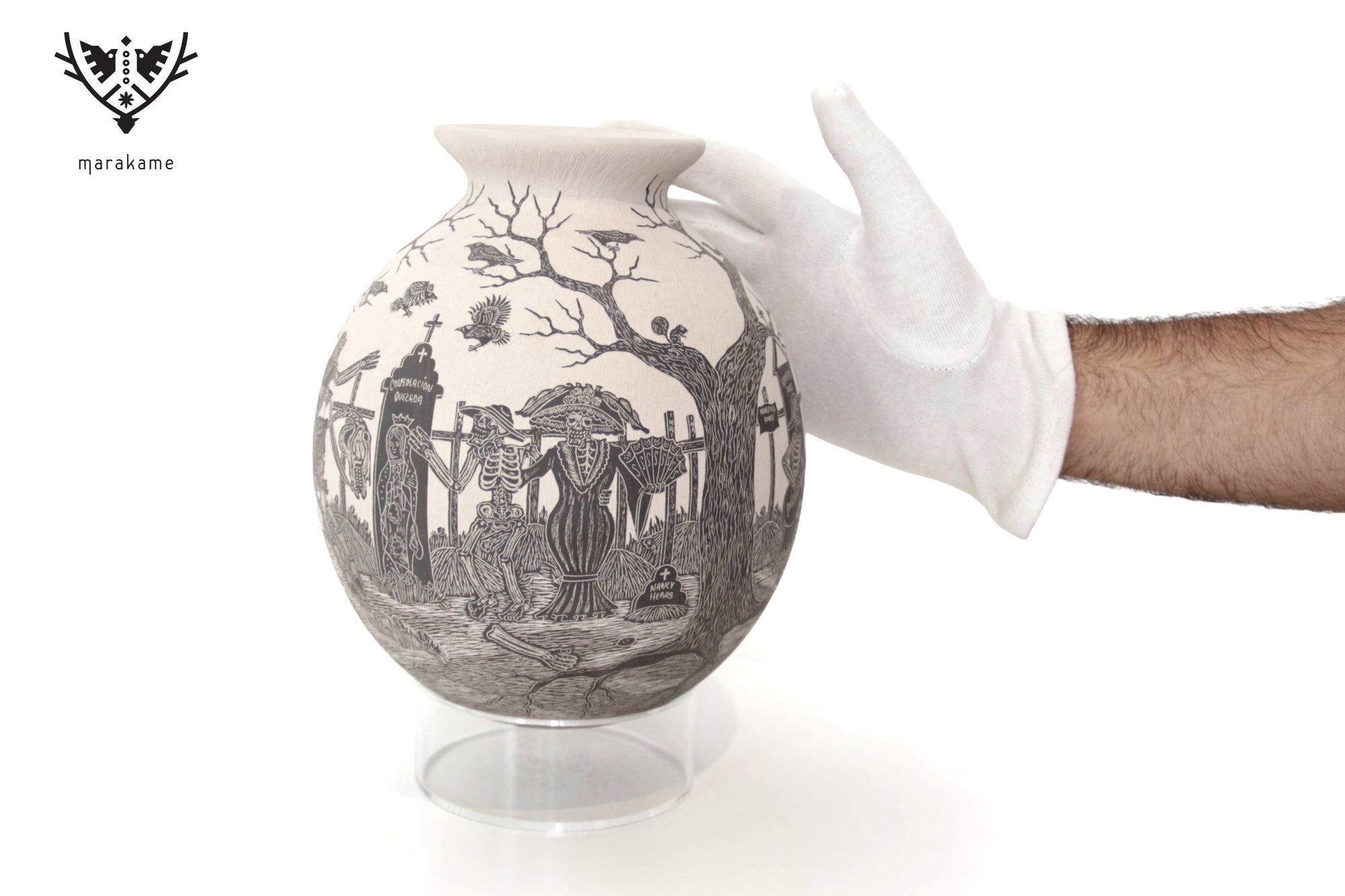 Cerámica de Mata Ortiz - El Umbral del Silencio - Día de muertos