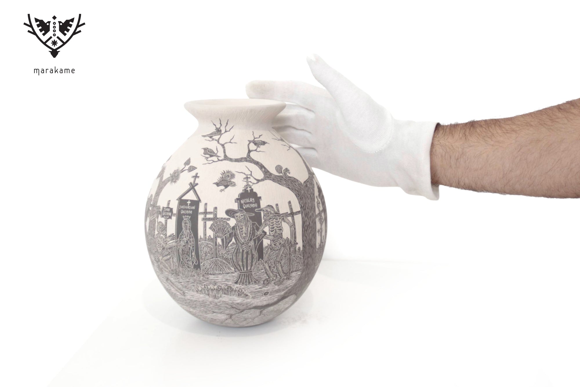 Cerámica de Mata Ortiz - Réquiem del Caminante - Día de muertos