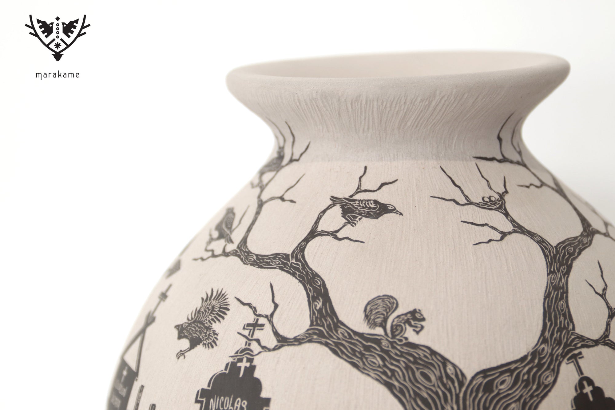 Cerámica de Mata Ortiz - Réquiem del Caminante - Día de muertos