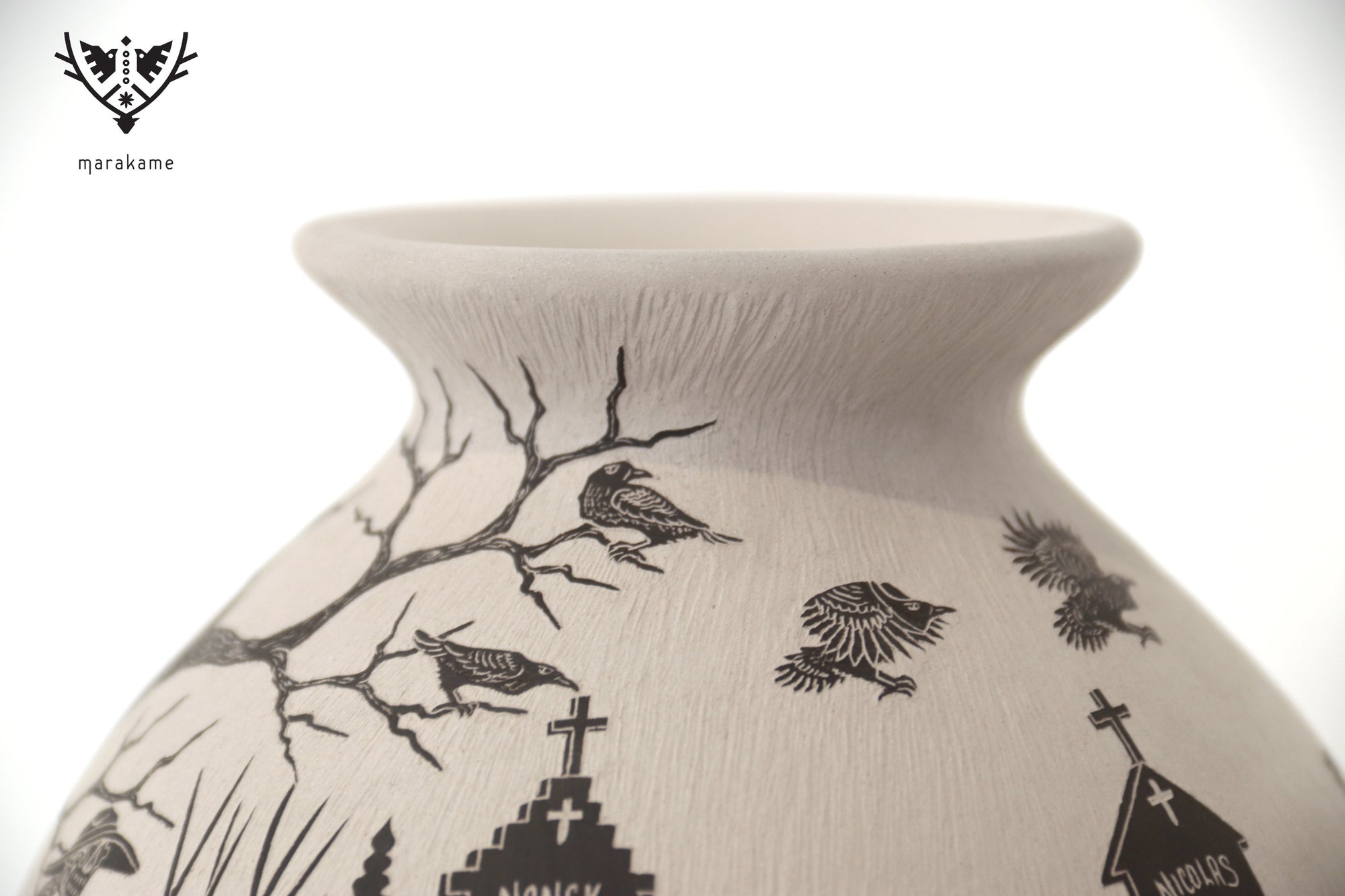 Cerámica de Mata Ortiz - Réquiem del Caminante - Día de muertos