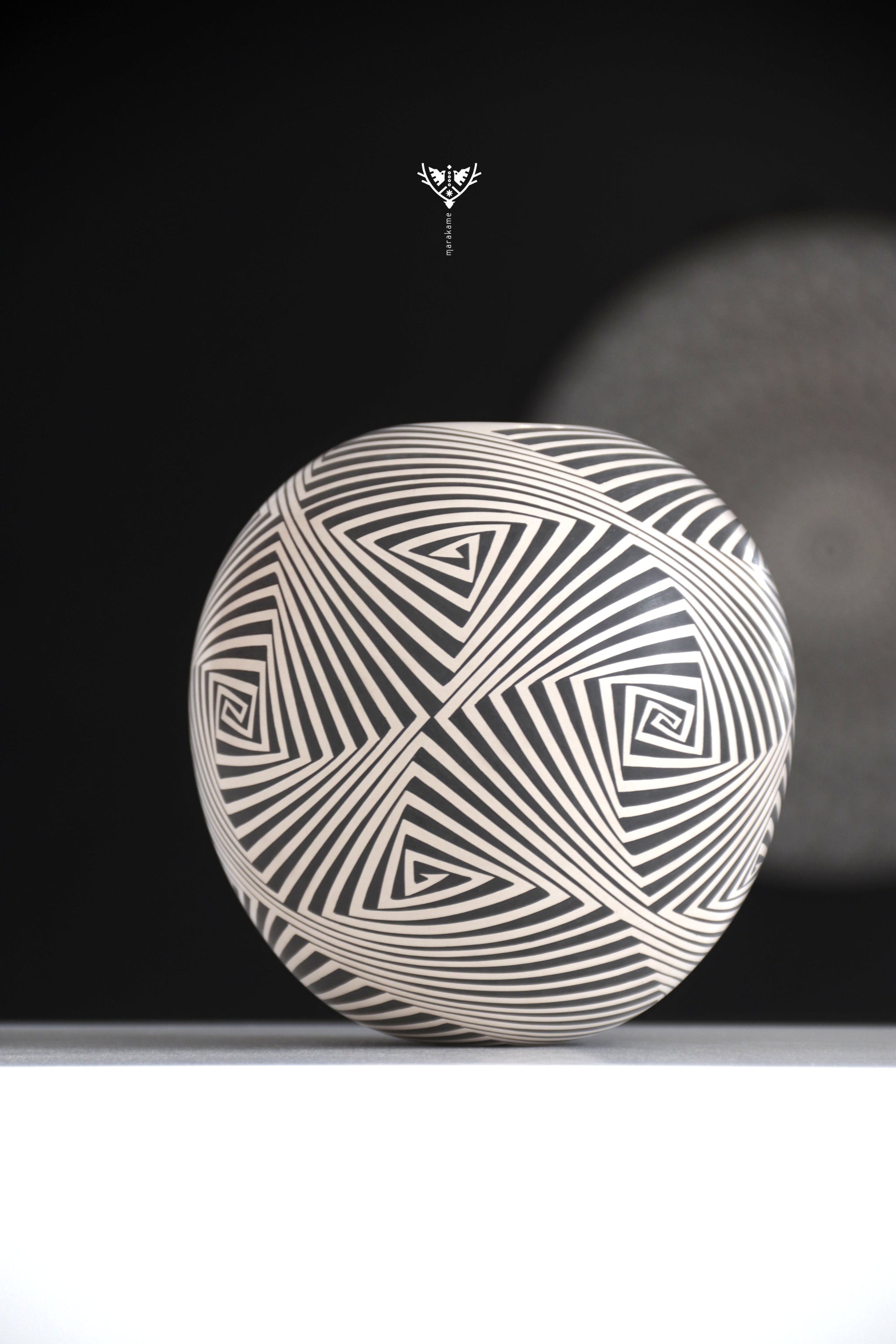 Cerámica de Mata Ortiz - Espirales del Viento