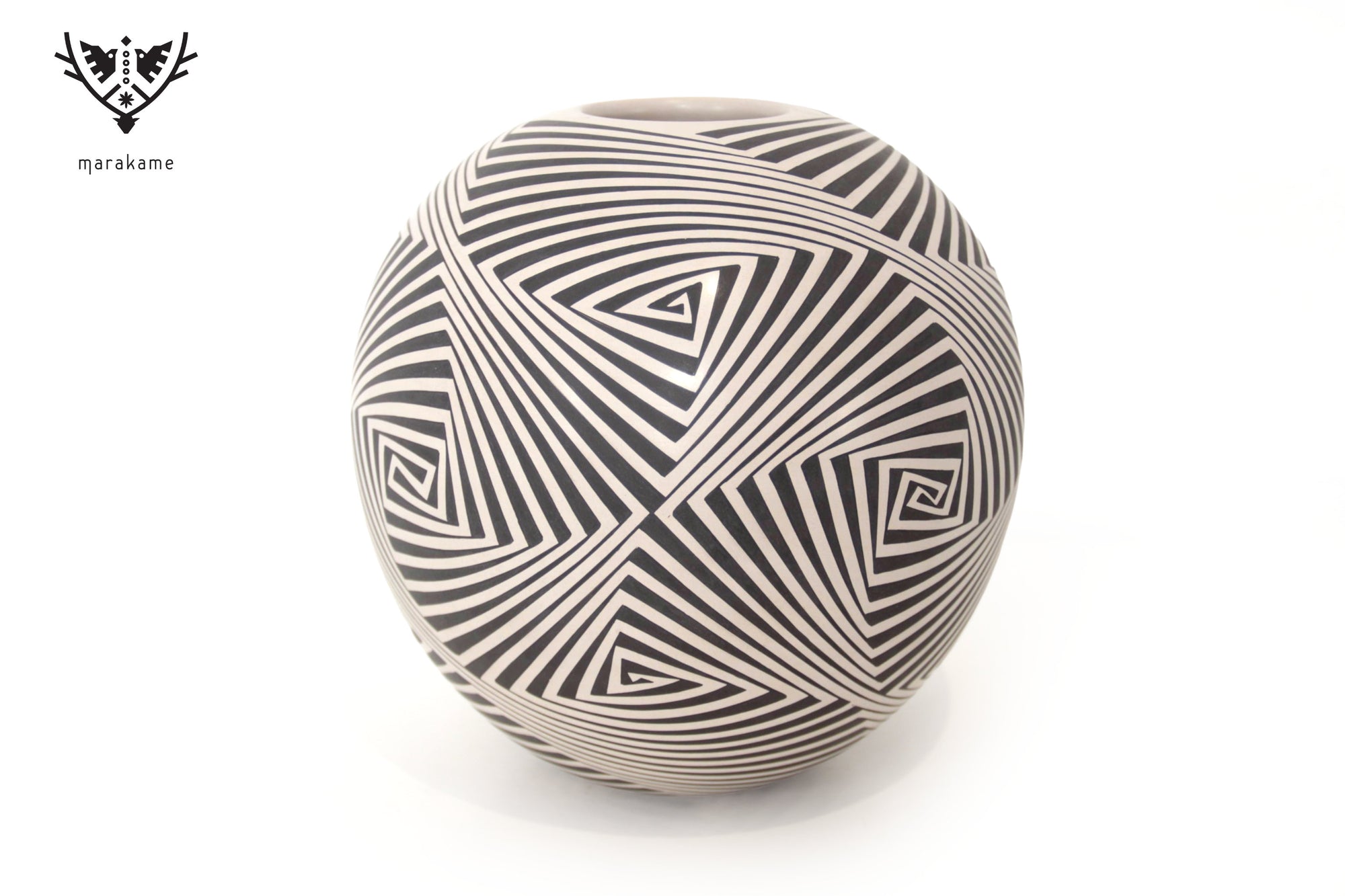 Cerámica de Mata Ortiz - Espirales del Viento