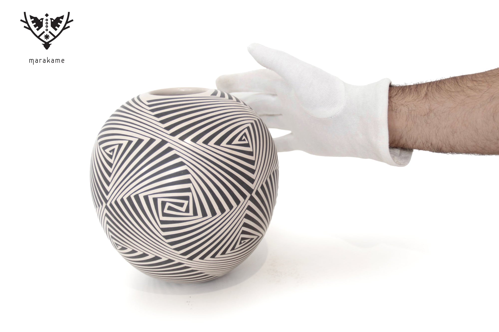 Cerámica de Mata Ortiz - Espirales del Viento