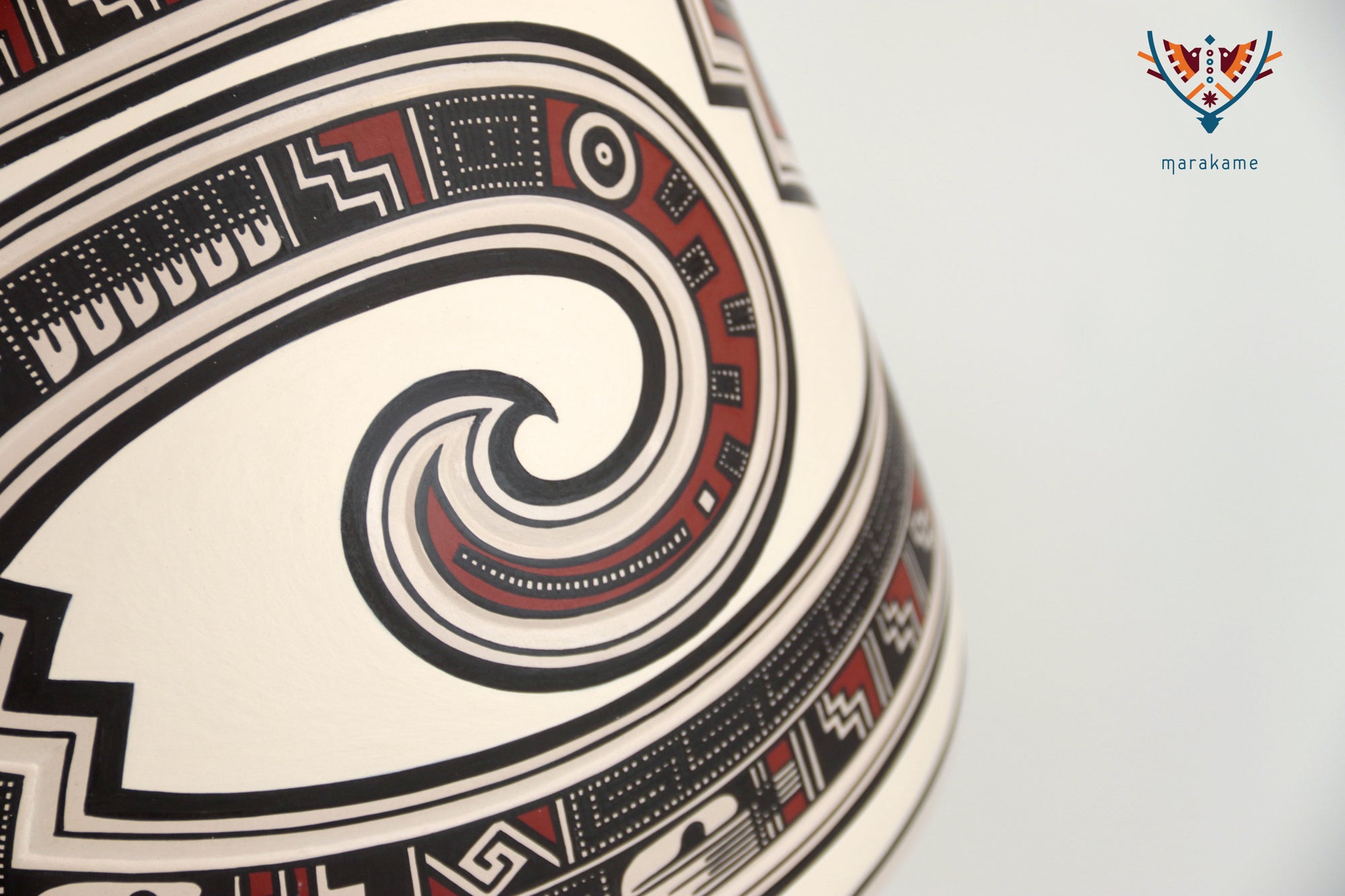 Cerámica de Mata Ortiz - Espiral Contemporanea