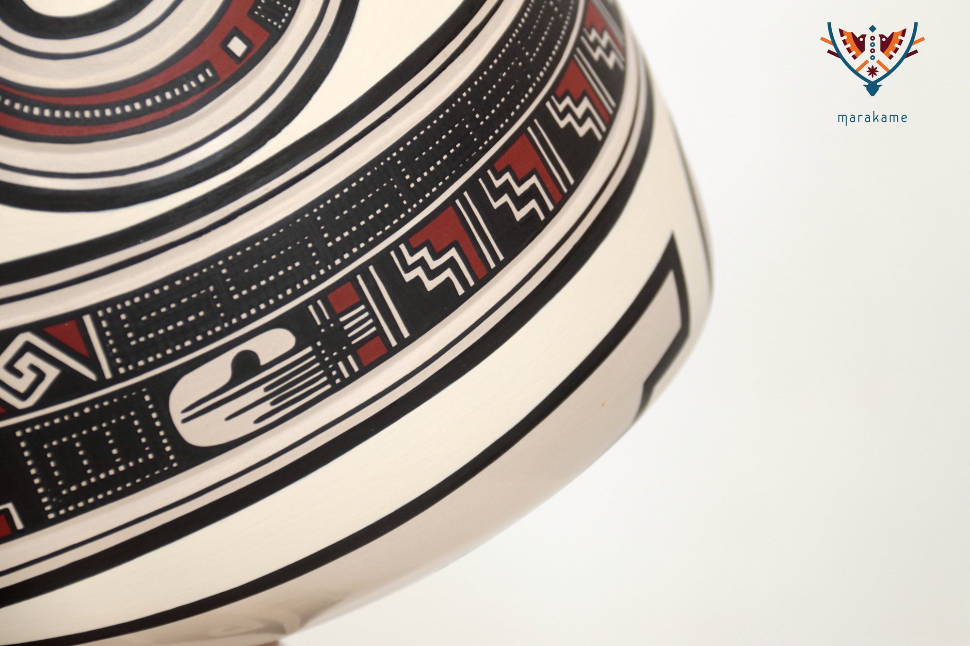 Cerámica de Mata Ortiz - Espiral Contemporanea