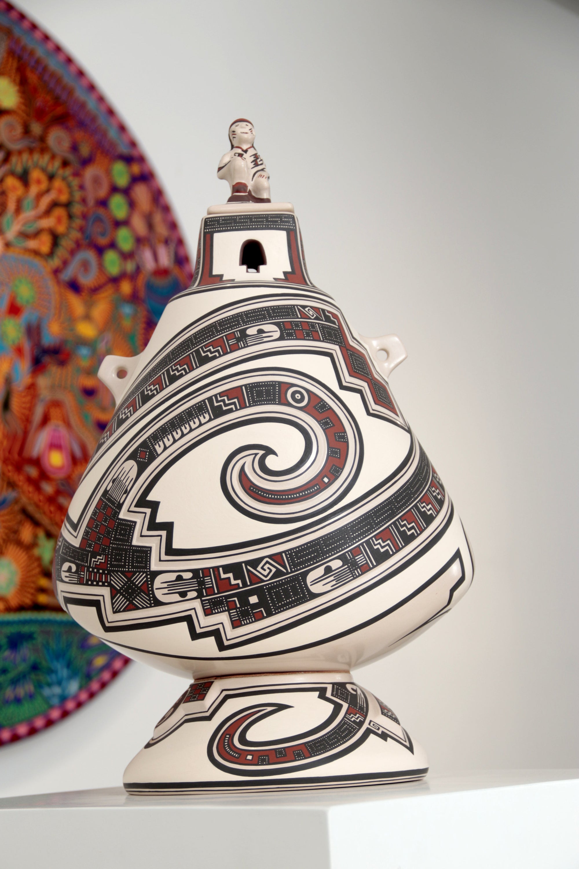 Cerámica de Mata Ortiz - Espiral Contemporanea