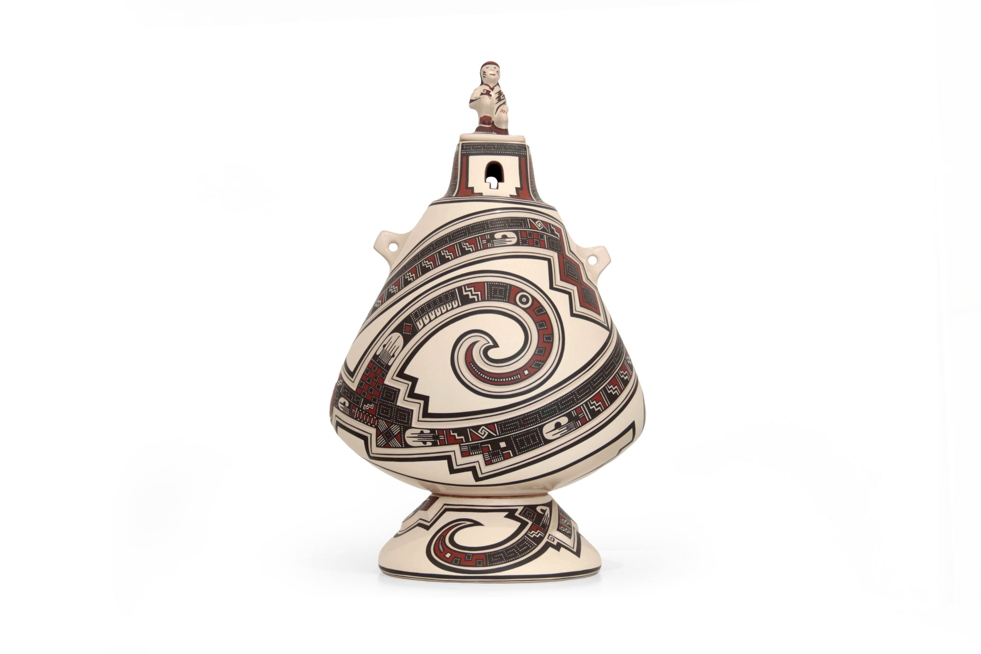 Cerámica de Mata Ortiz - Espiral Contemporanea