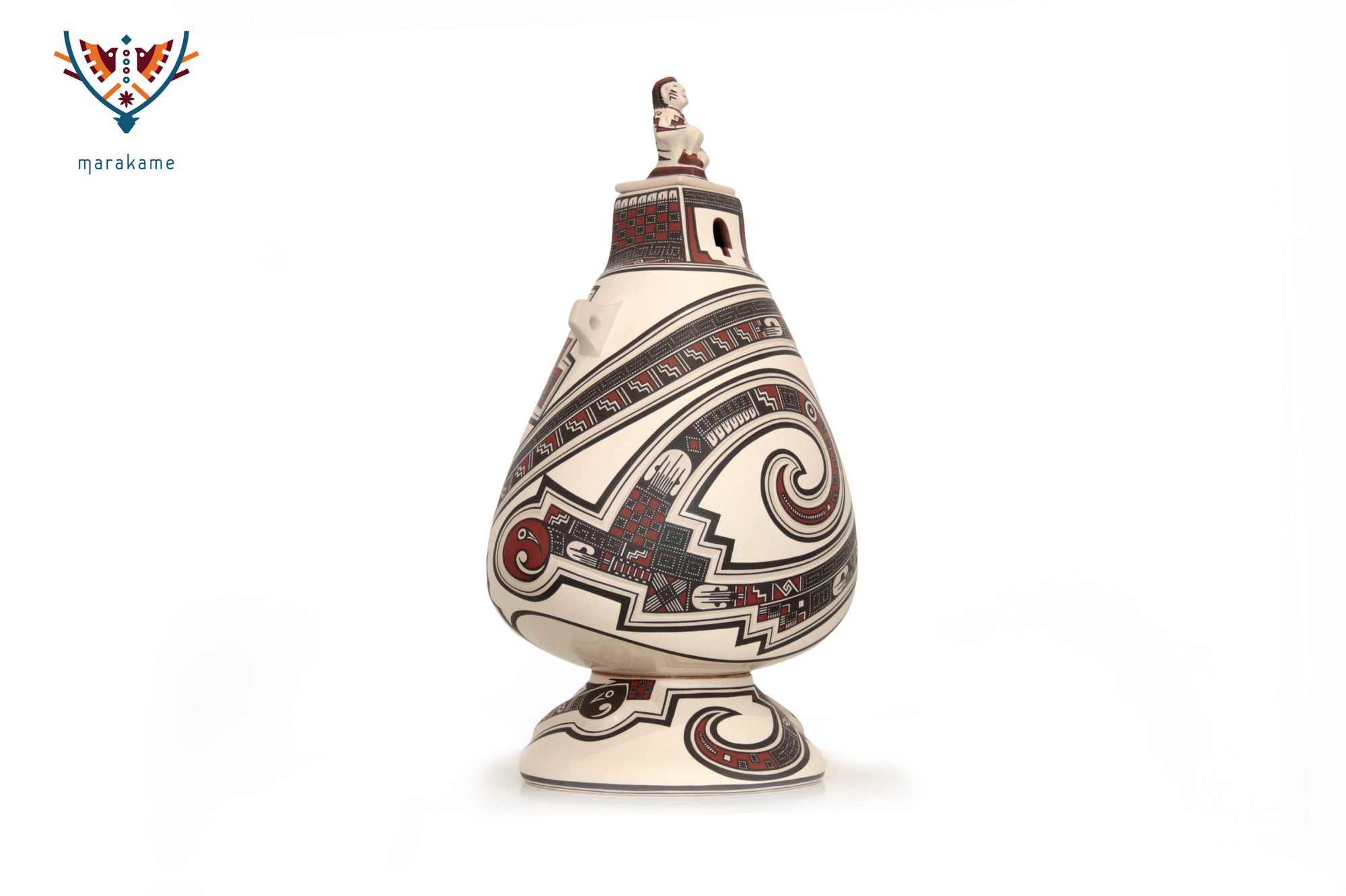 Cerámica de Mata Ortiz - Espiral Contemporanea