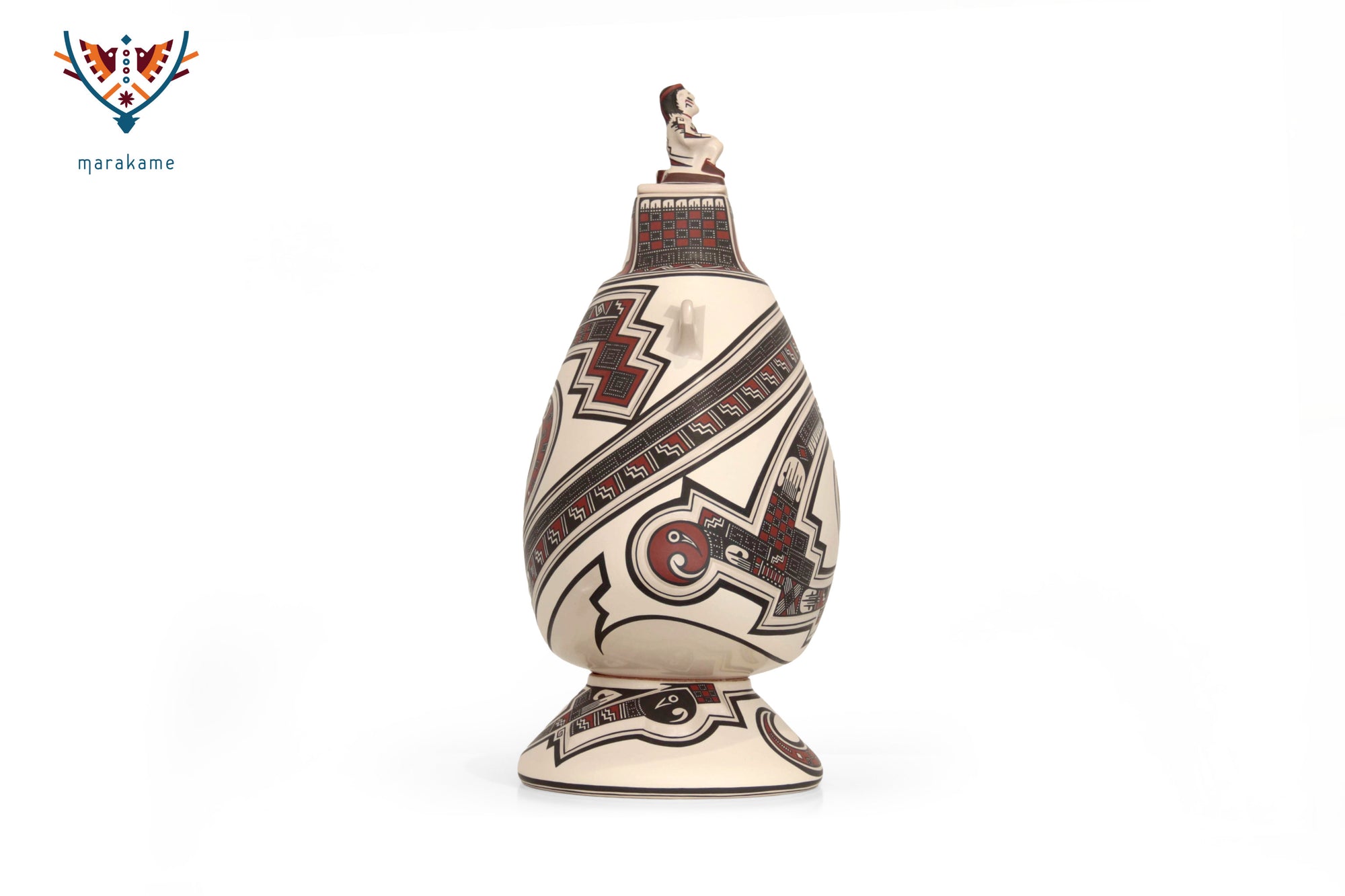 Cerámica de Mata Ortiz - Espiral Contemporanea