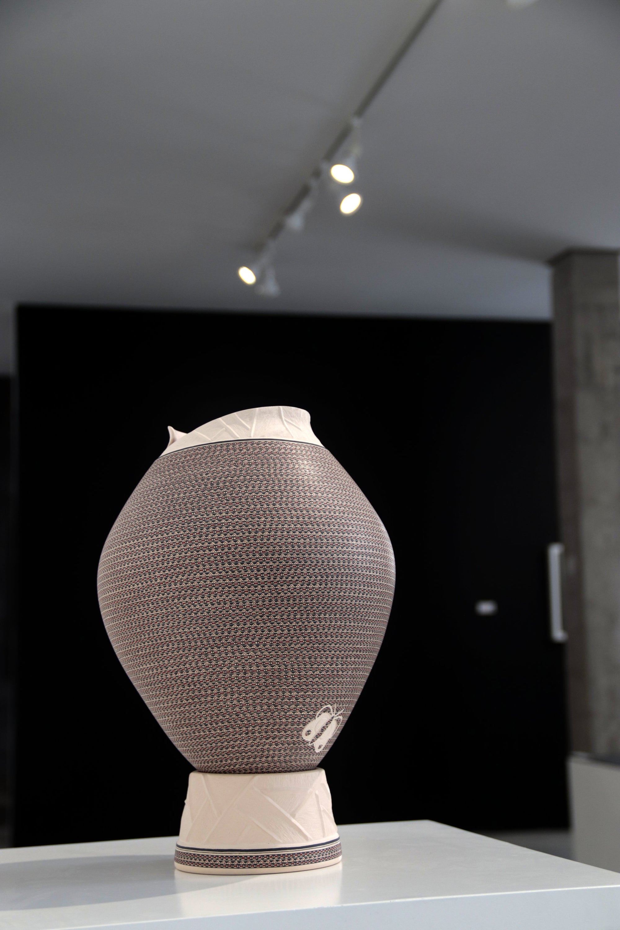 Cerámica de Mata Ortiz - Fósil de Mariposa - Obra premiada