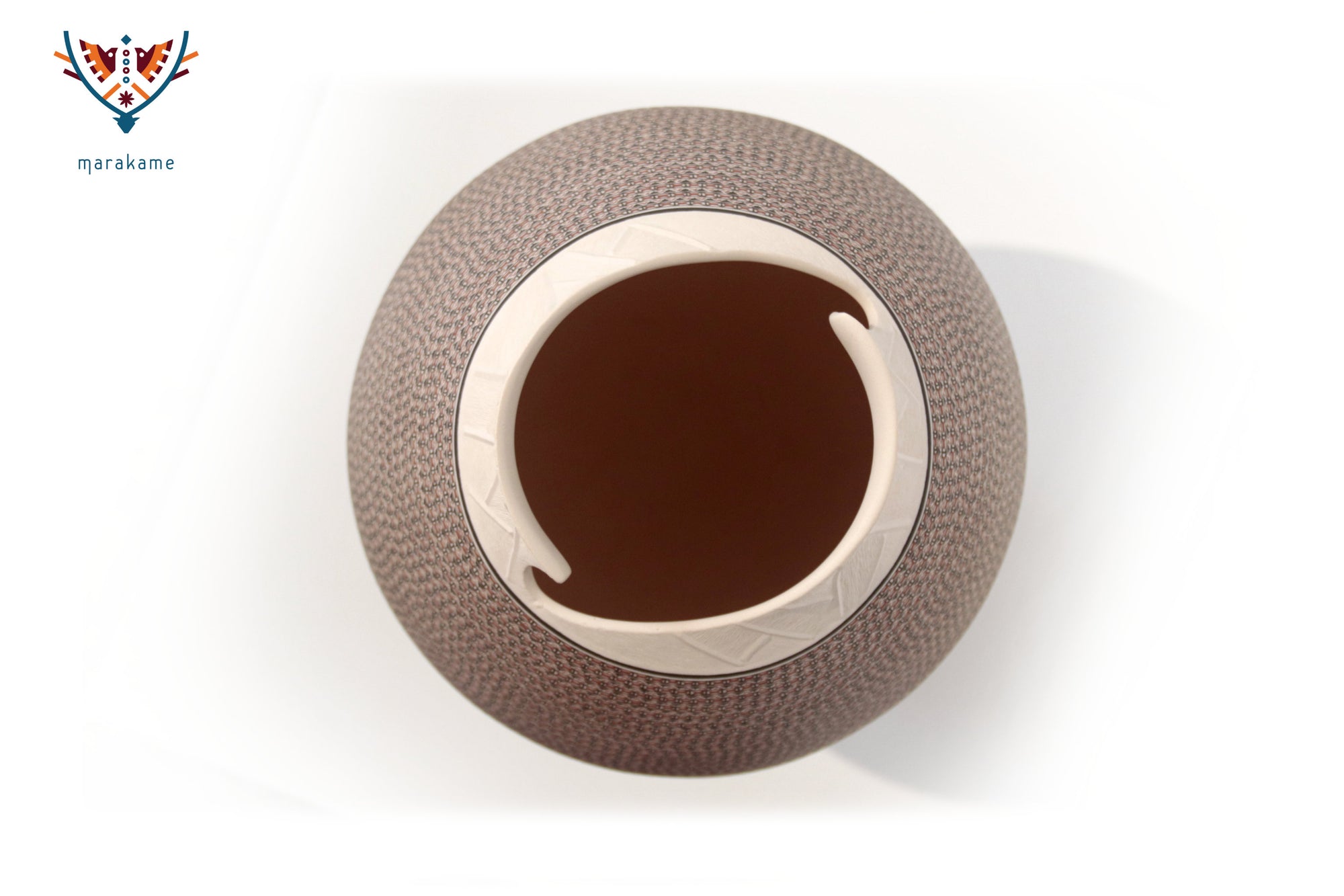 Cerámica de Mata Ortiz - Fósil de Mariposa - Obra premiada