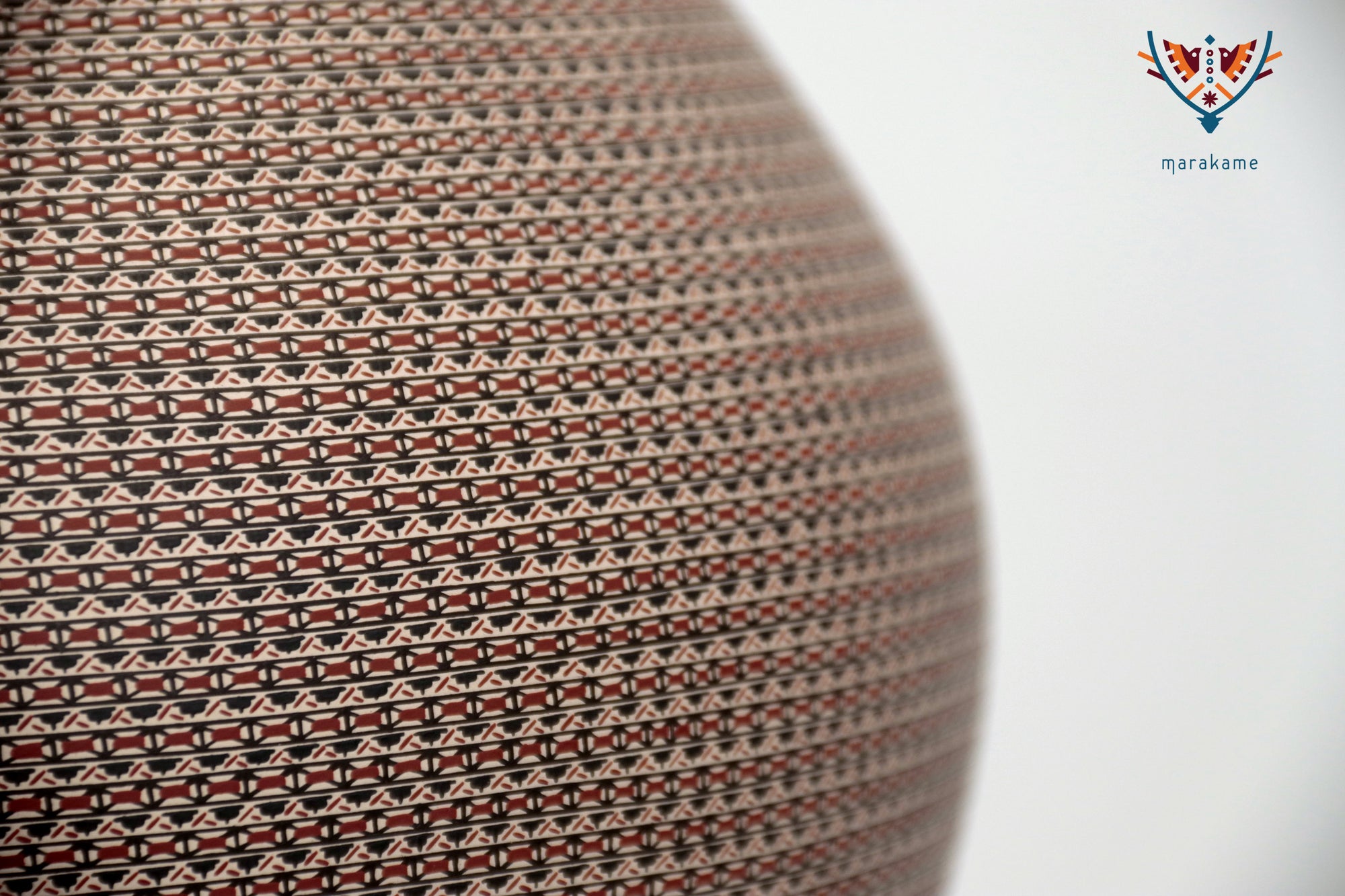 Cerámica de Mata Ortiz - Fósil de Mariposa - Obra premiada