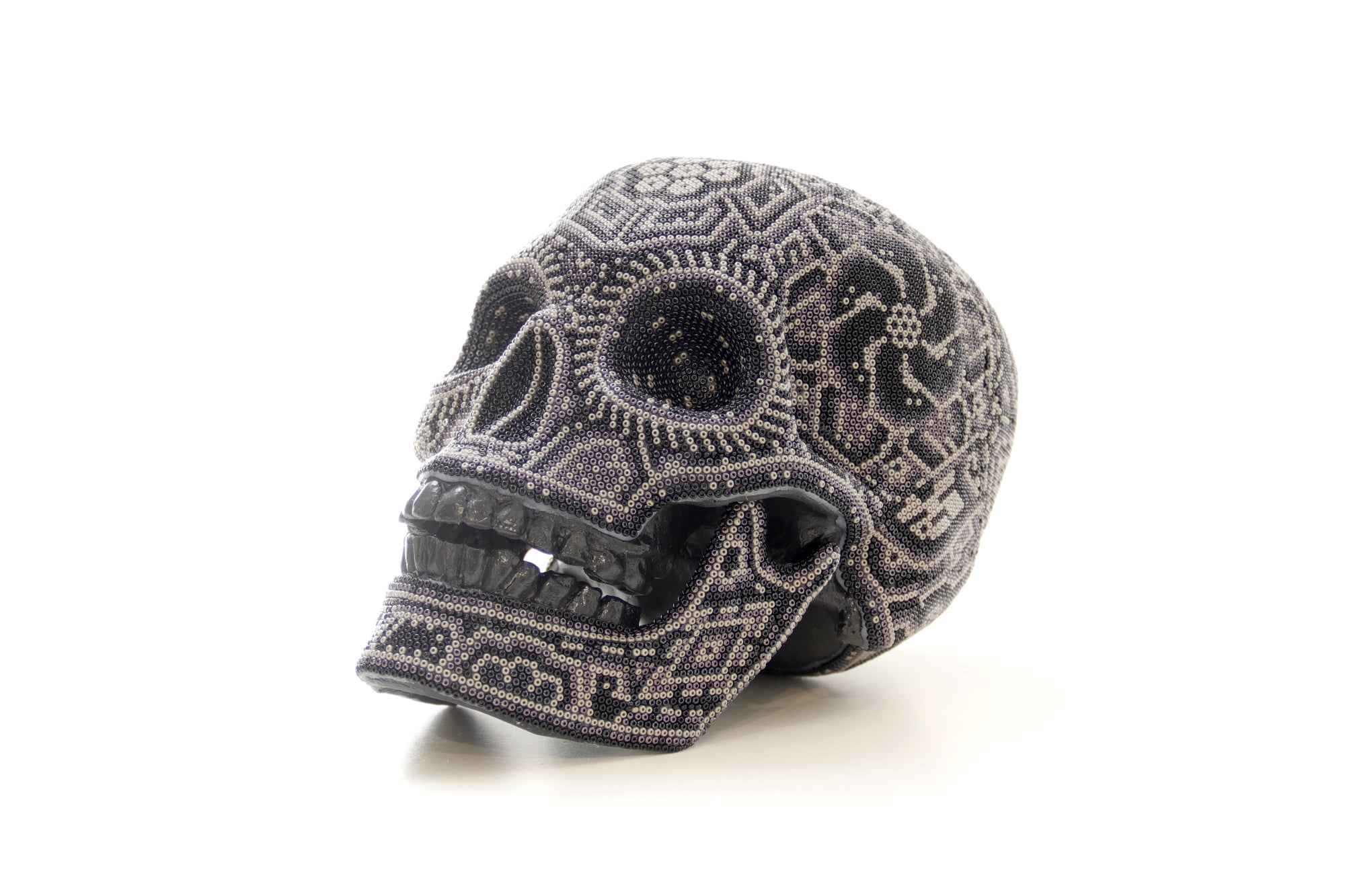 Cráneo huichol escala real - Calavera Nakawe