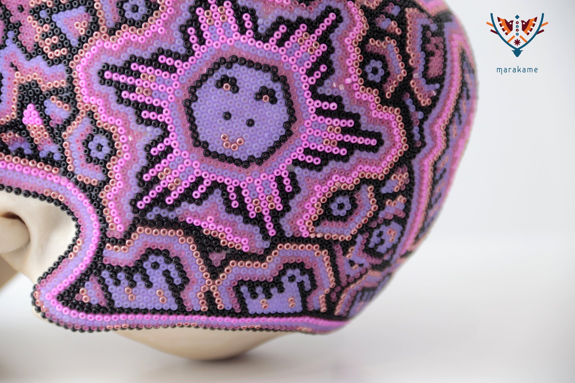 Calavera huichol escala real - Tatewari