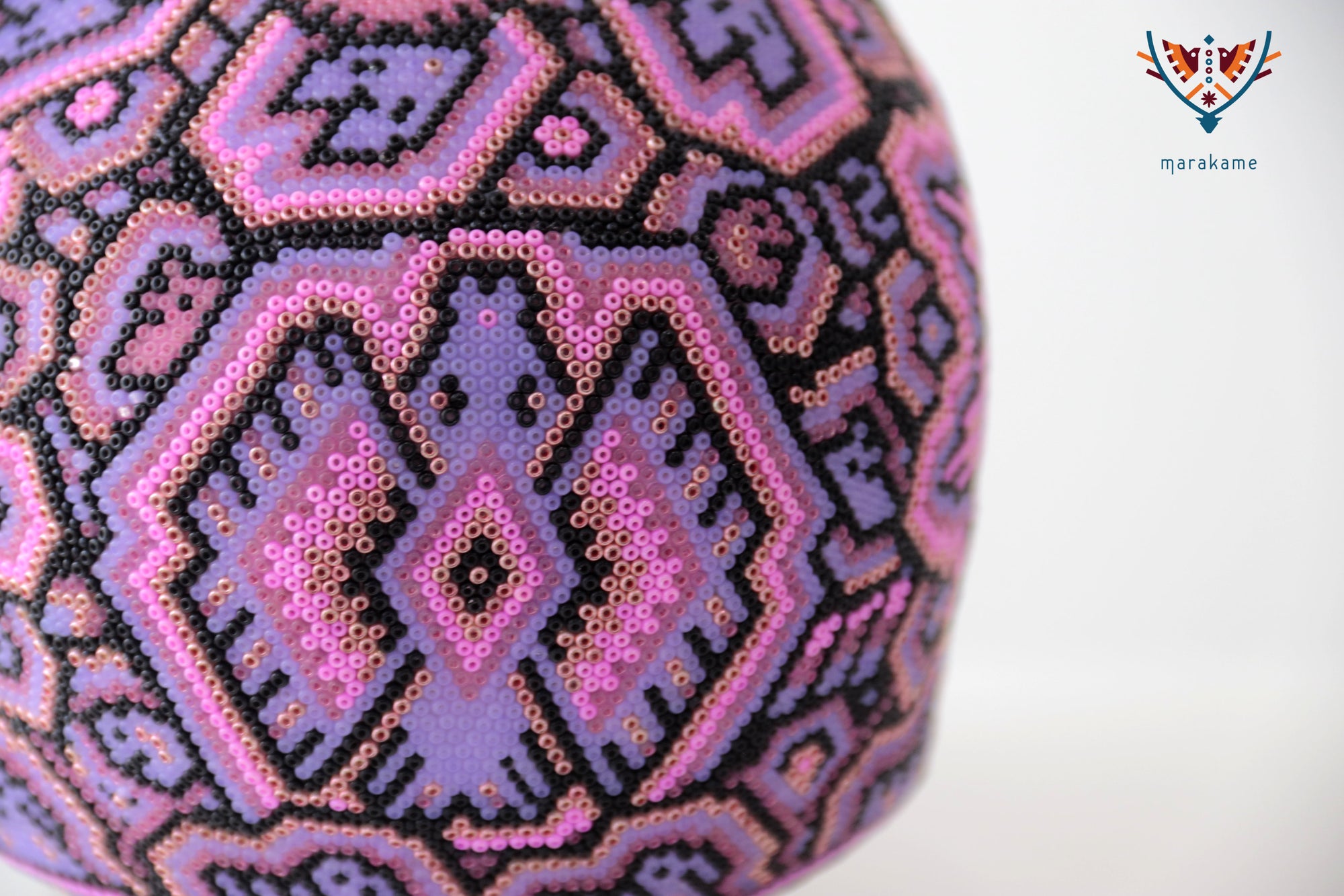 Calavera huichol escala real - Tatewari