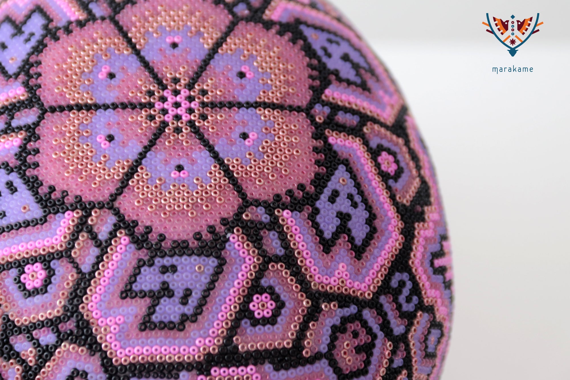 Calavera huichol escala real - Tatewari