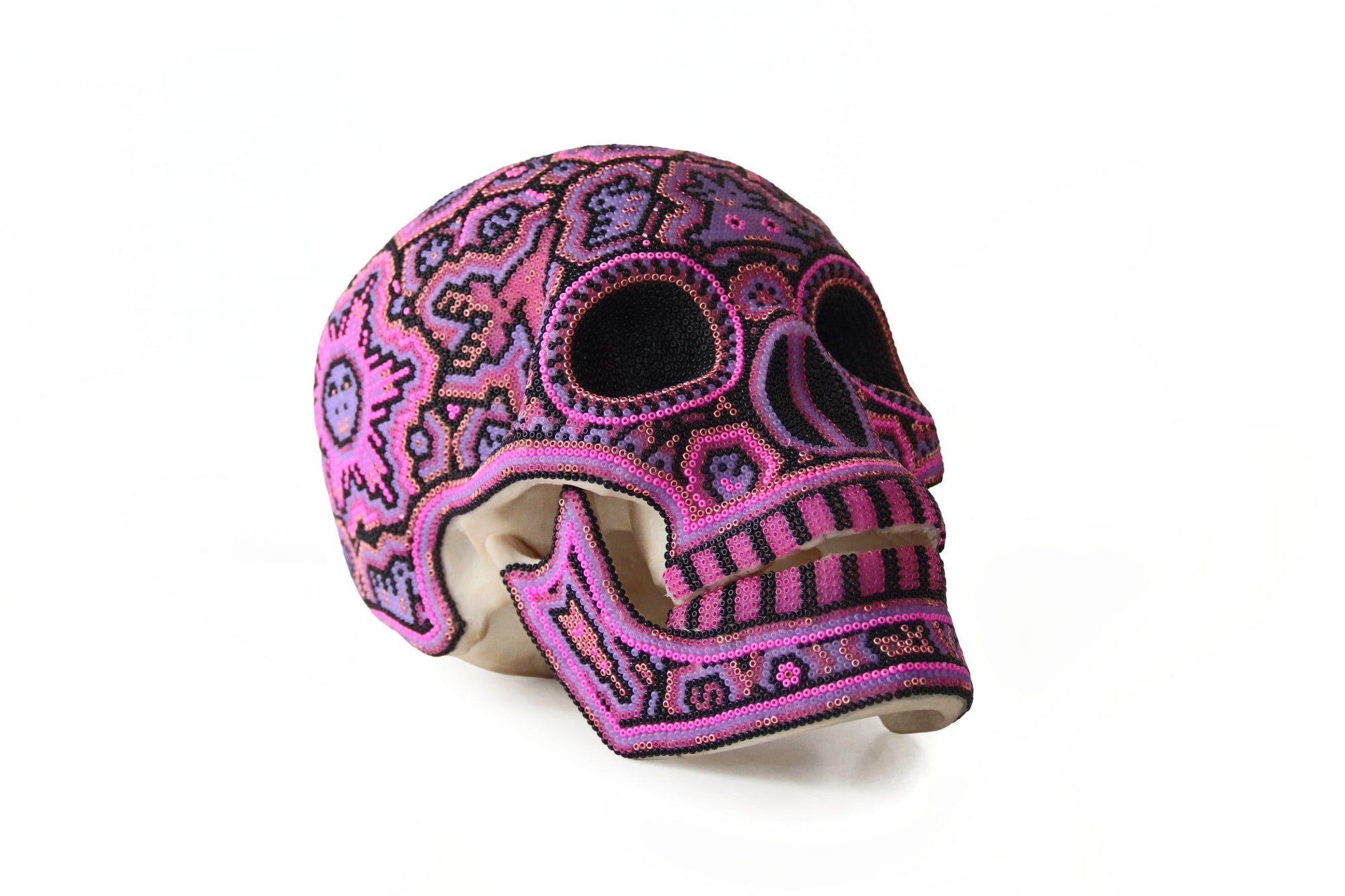 Calavera huichol escala real - Tatewari