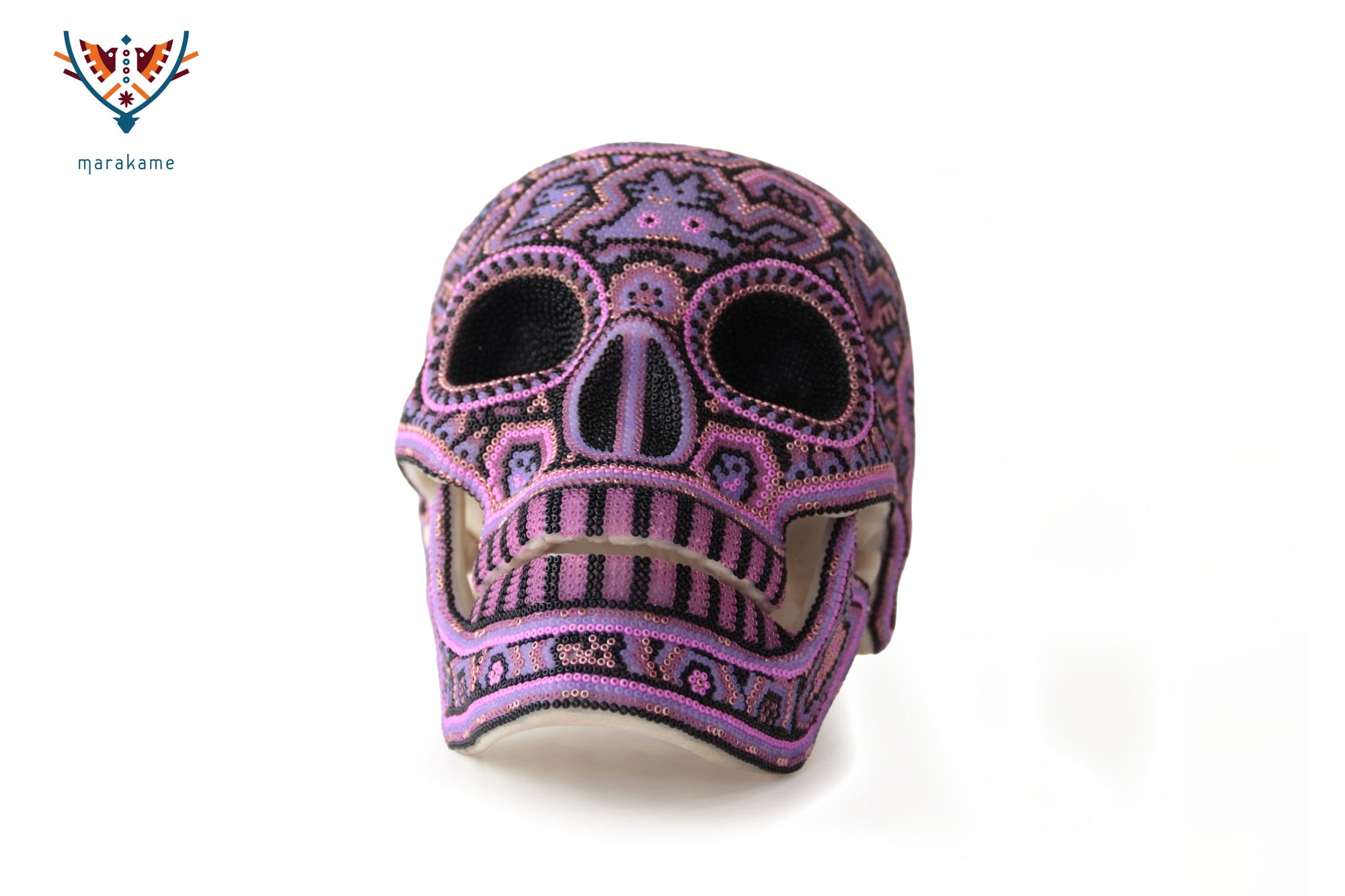 Calavera huichol escala real - Tatewari