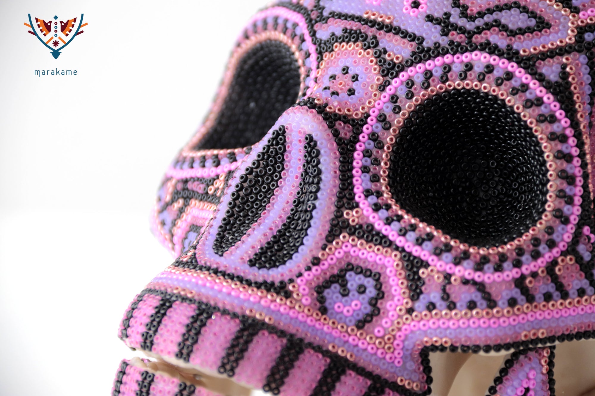 Calavera huichol escala real - Tatewari