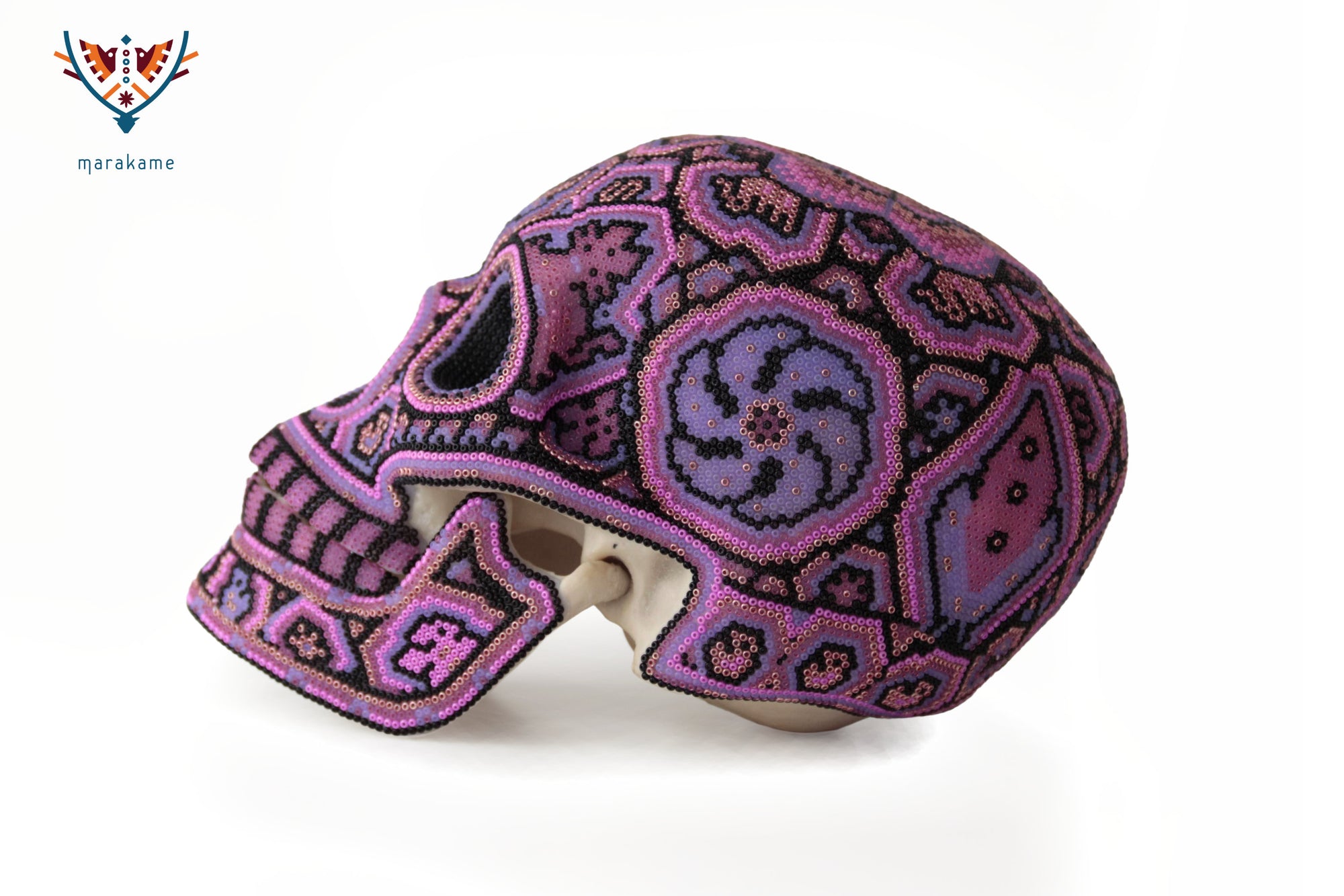 Calavera huichol escala real - Hikuri