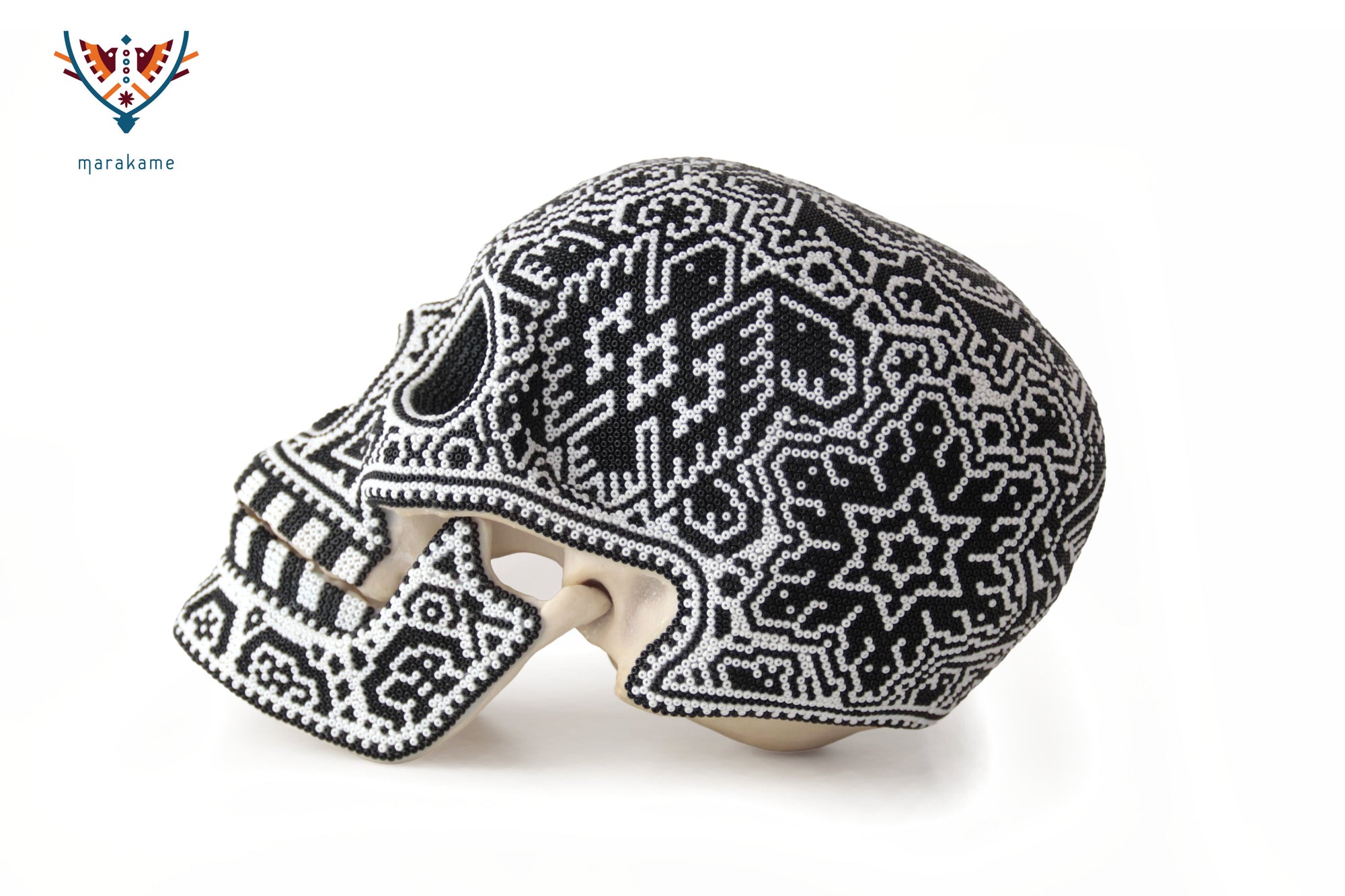 Calavera huichol escala real - Maxa
