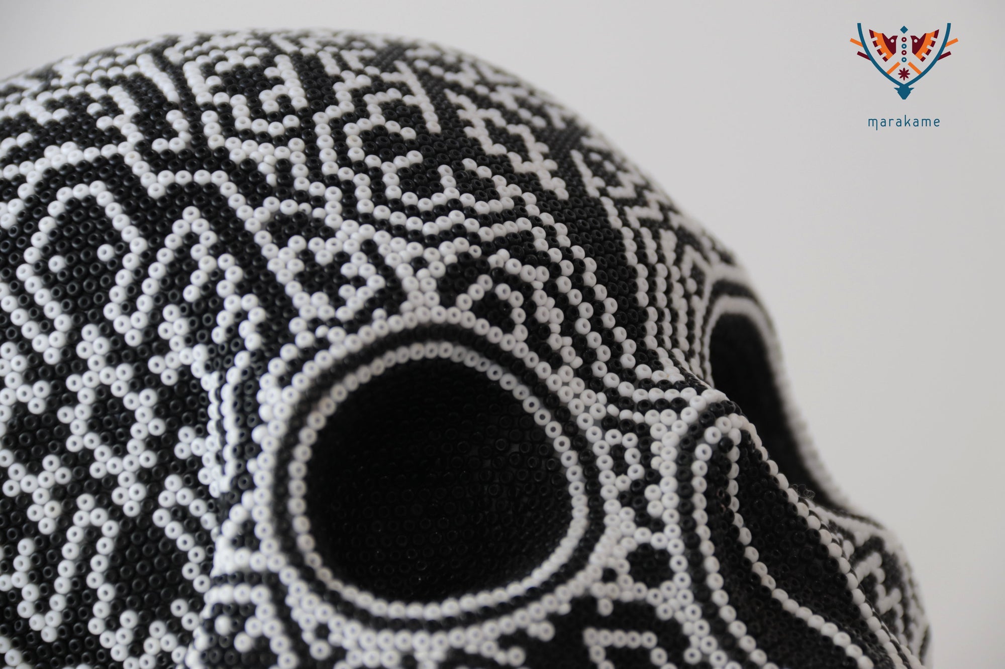 Calavera huichol escala real - Maxa
