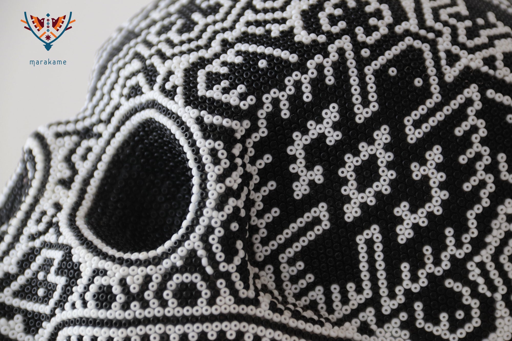 Calavera huichol escala real - Maxa