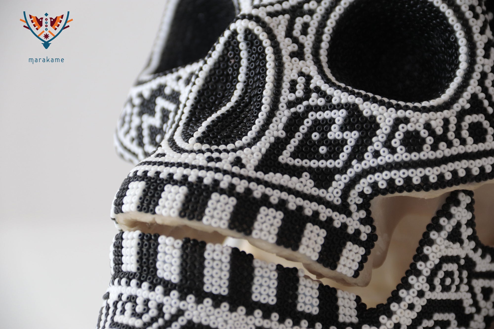 Calavera huichol escala real - Maxa