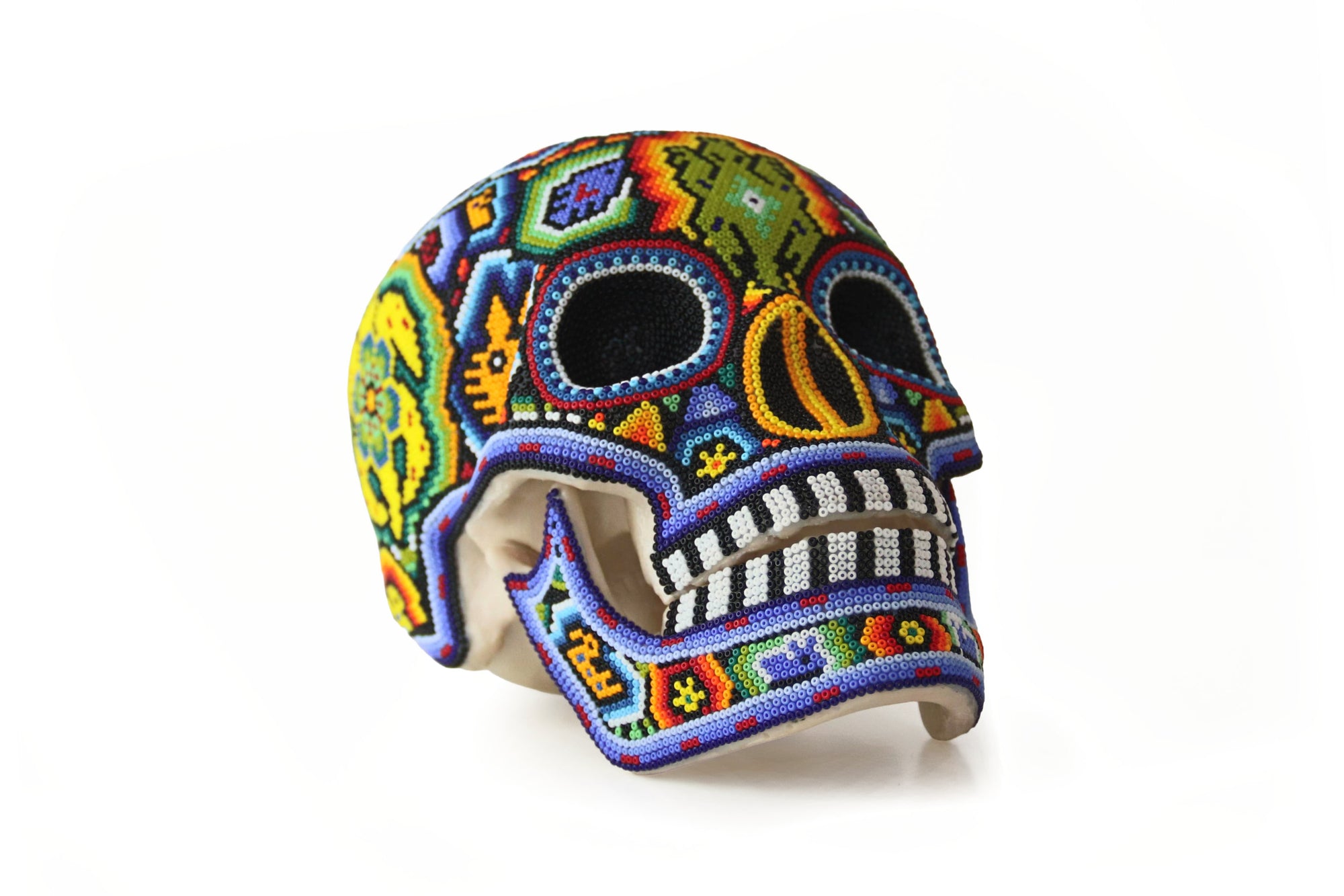 Calavera huichol escala real - Tikari