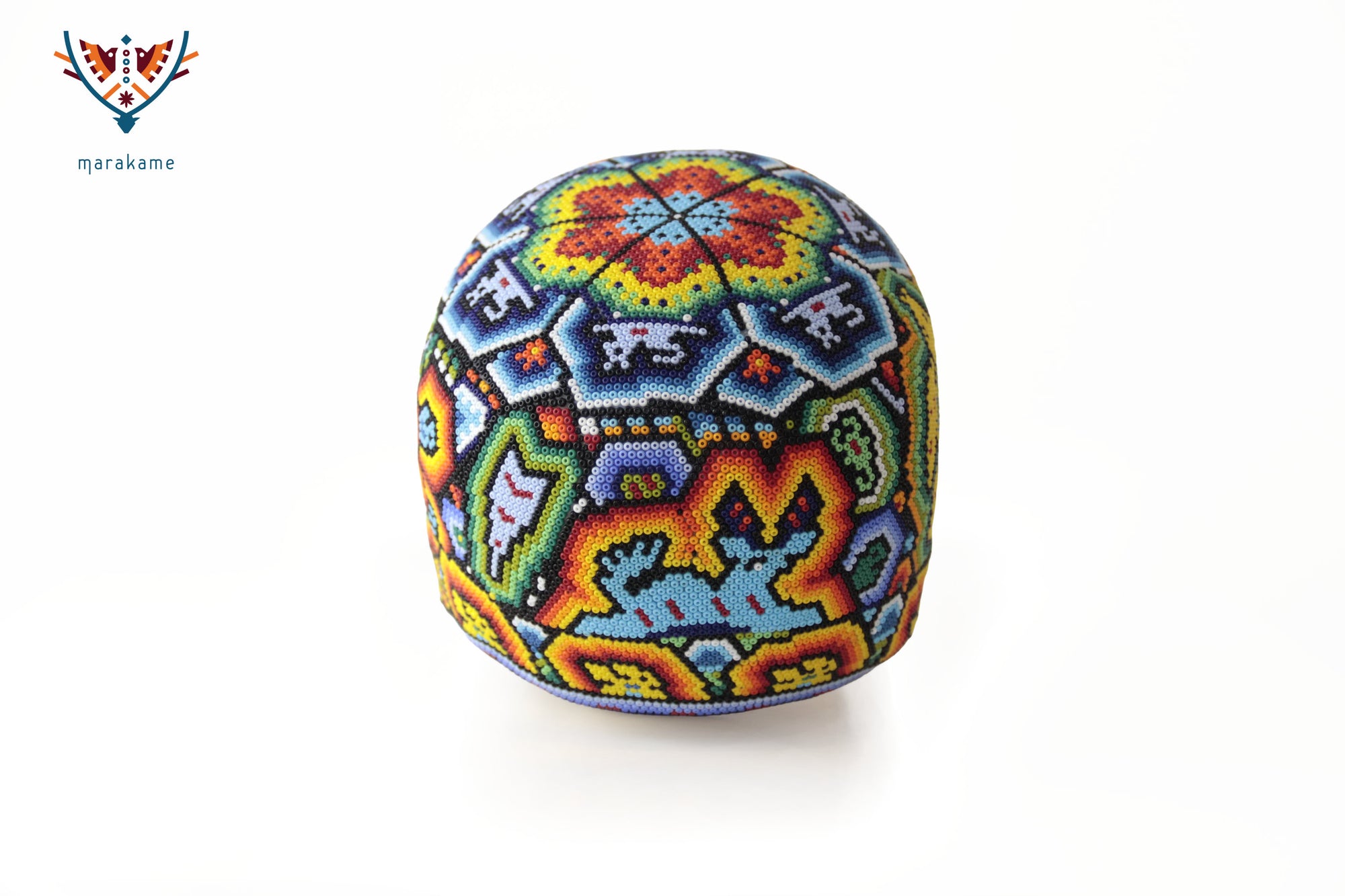 Calavera huichol escala real - Tikari