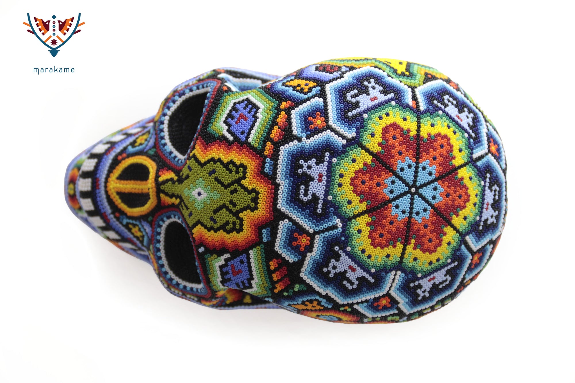 Calavera huichol escala real - Tikari